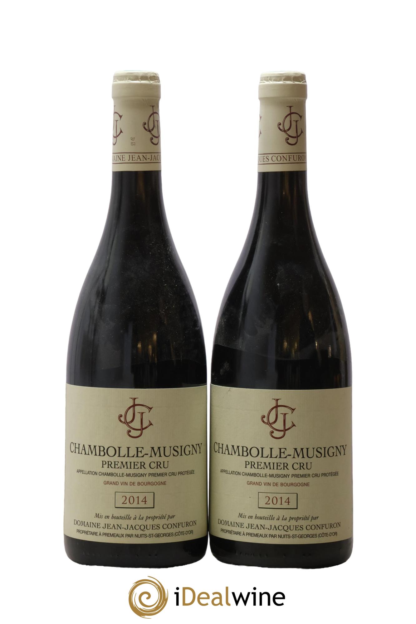 Chambolle-Musigny 1er Cru Jean-Jacques Confuron 2014 - Lot de 2 bouteilles - 0