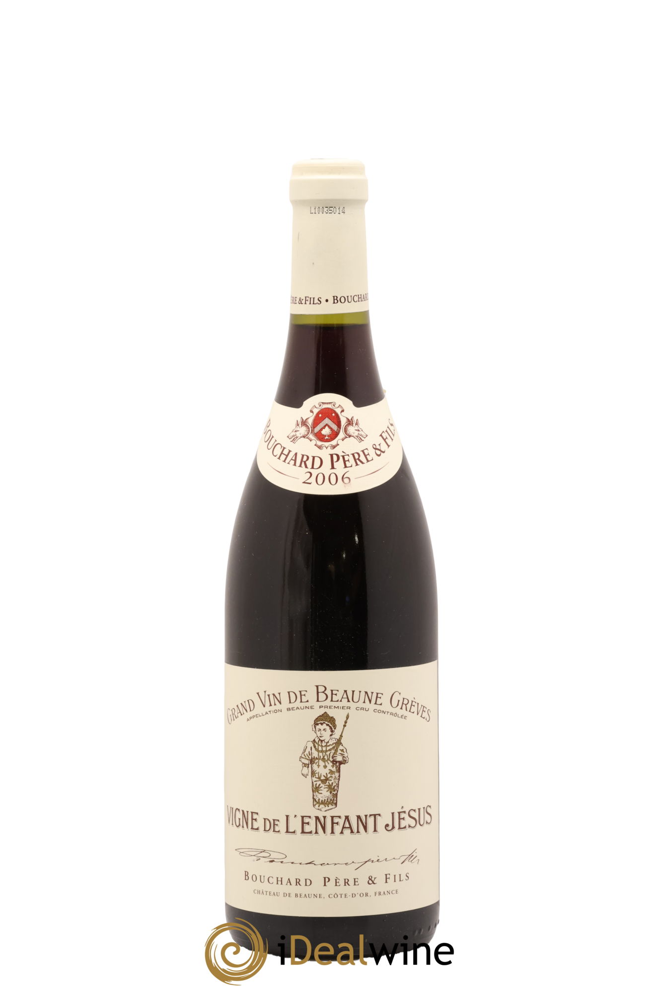 Beaune 1er Cru Grèves - Vigne de l'Enfant Jésus Bouchard Père & Fils 2006 - Lot de 1 bouteille - 0
