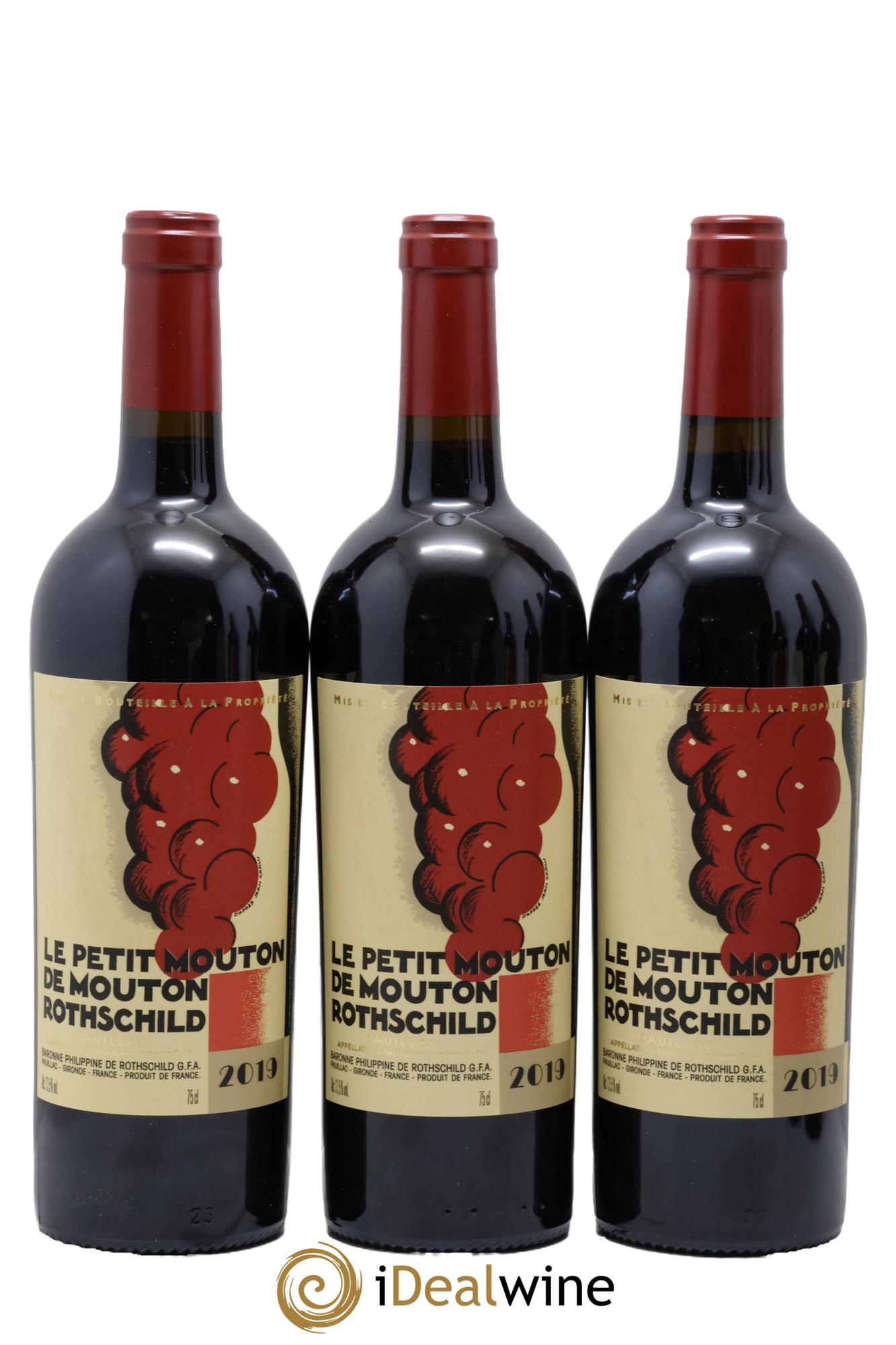 Petit Mouton Second Vin 2019 - Lot de 6 bouteilles - 1