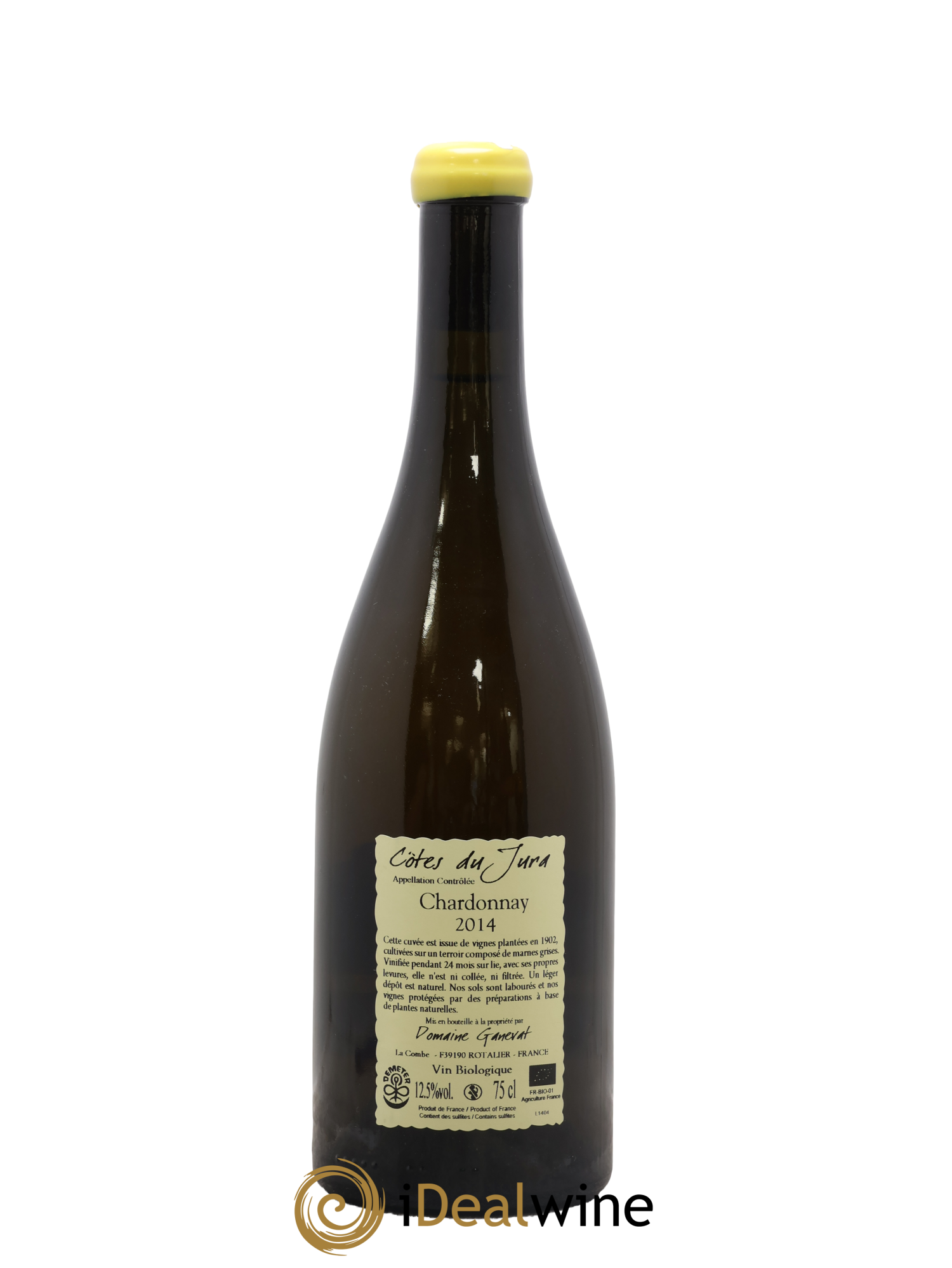 Côtes du Jura Les Chalasses Vieilles Vignes Jean-François Ganevat (Domaine) 2014 - Lot of 1 bottle - 1
