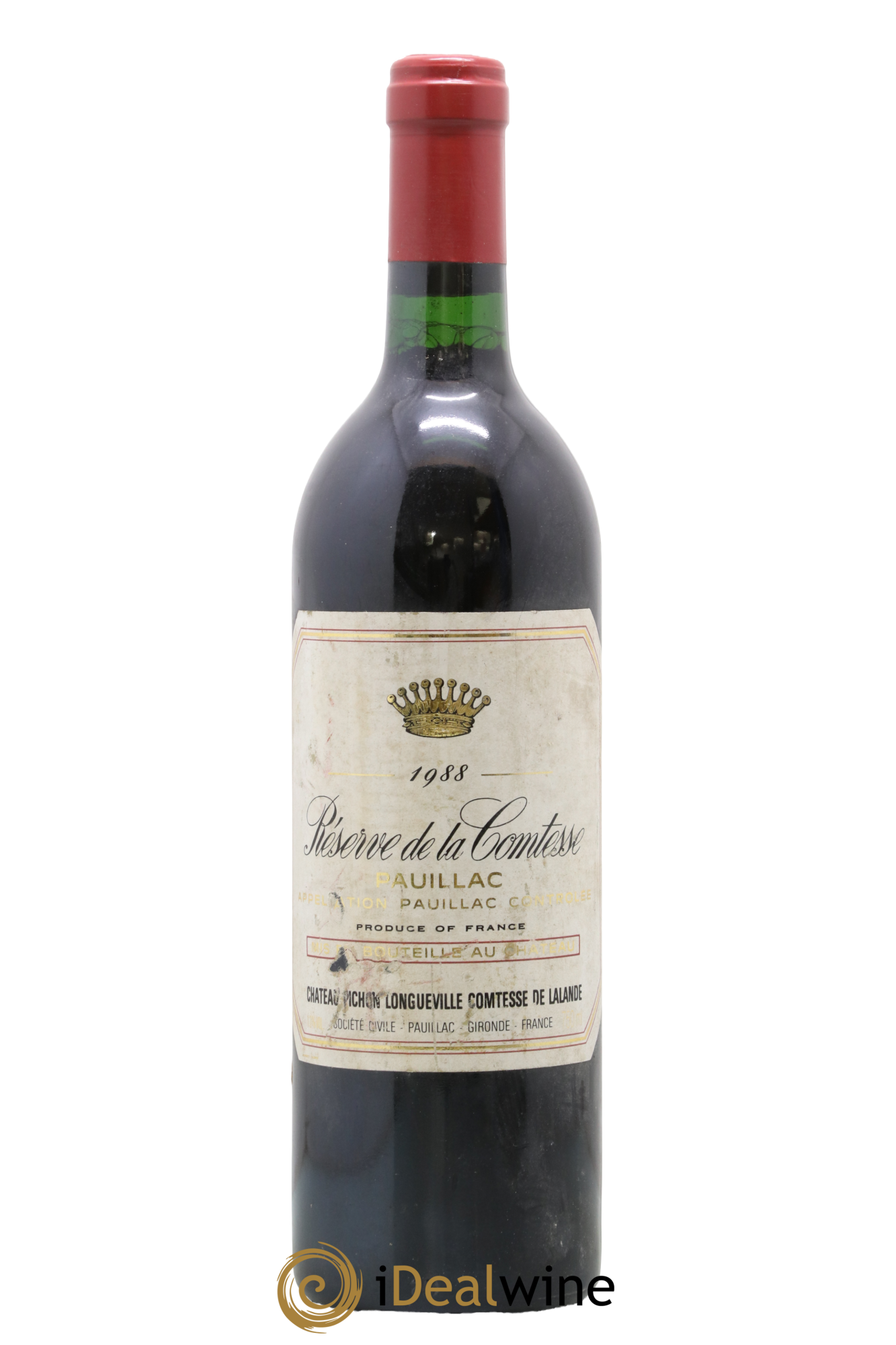 Réserve de la Comtesse Second Vin 1988 - Lot de 1 bouteille - 0