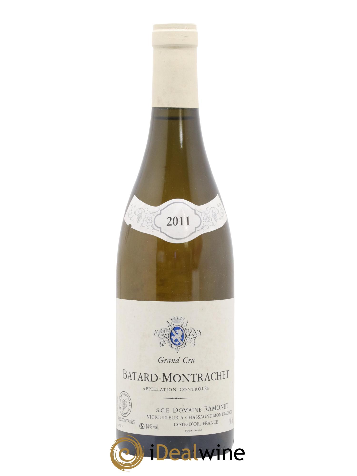 Bâtard-Montrachet Grand Cru Ramonet (Domaine) 2011 - Posten von 1 Flasche - 0