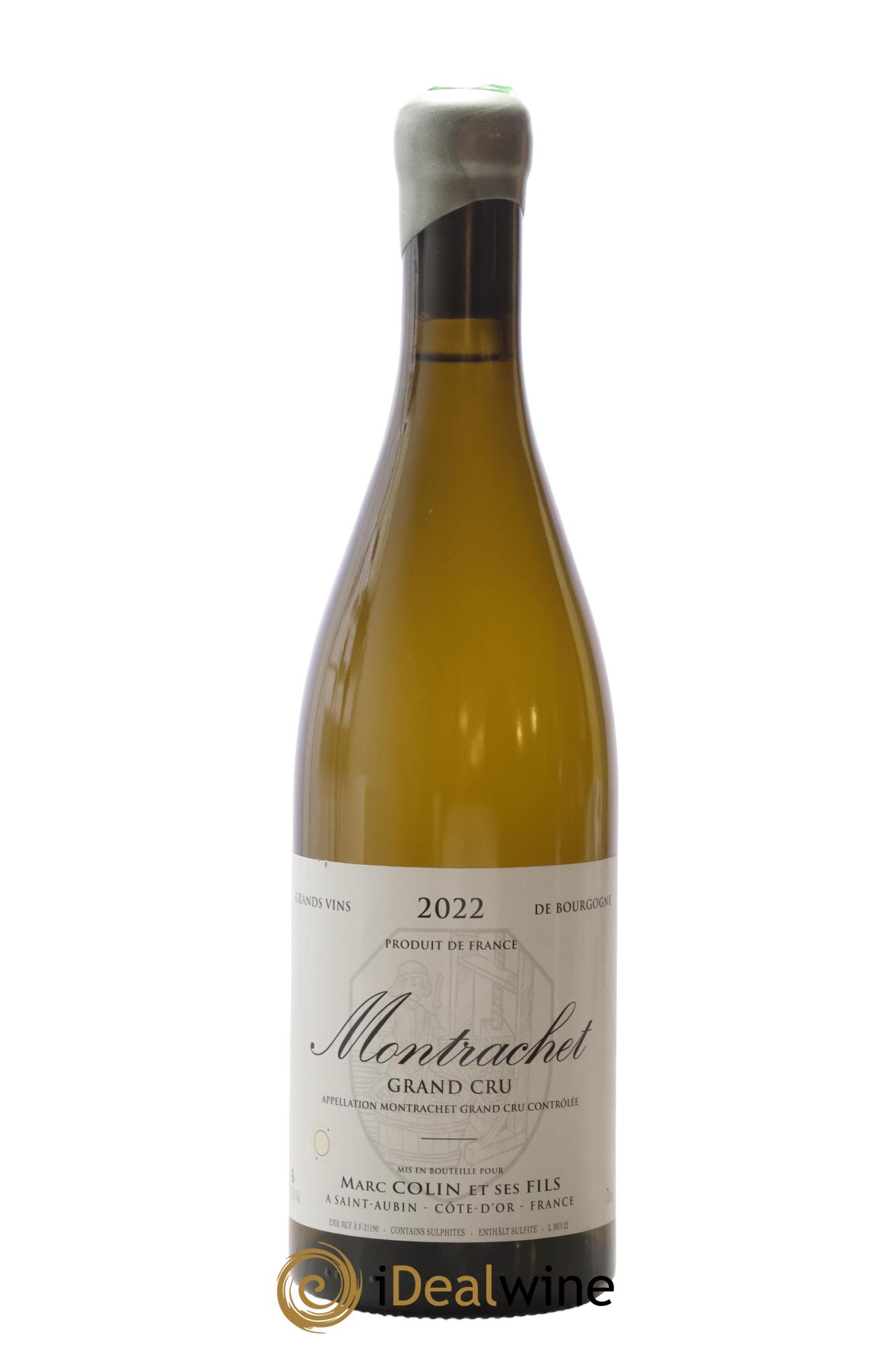 Montrachet Grand Cru Marc Colin & Fils 2022 - Lot de 1 bouteille - 0