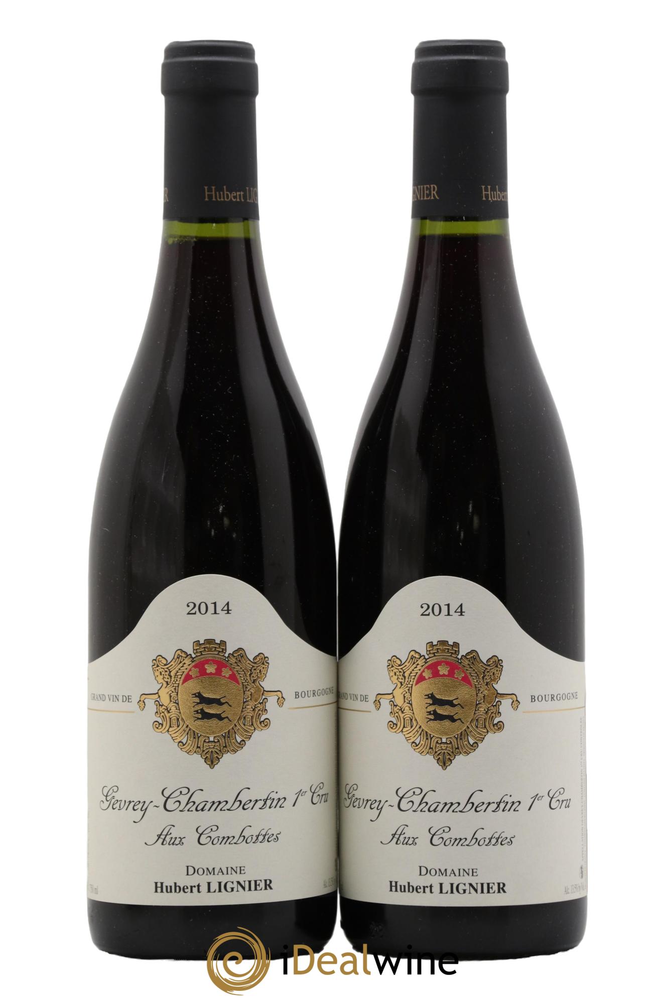 Gevrey-Chambertin 1er Cru Aux Combottes Hubert Lignier (Domaine) 2014 - Lotto di 2 bottiglie - 0