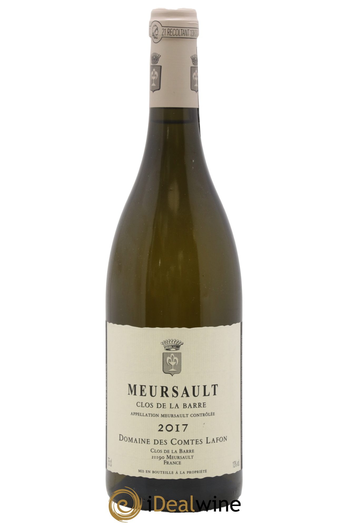 Meursault Clos de la Barre Comtes Lafon (Domaine des) 2017 - Lot de 1 bouteille - 0