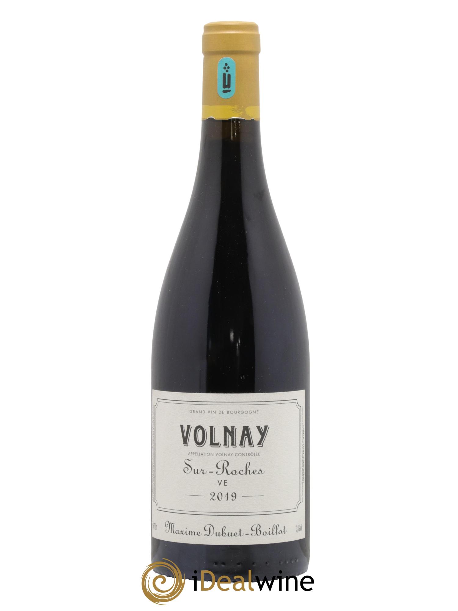 Volnay Sur Roches Maxime Dubuet Boillot 2019 - Lot de 1 bouteille - 0