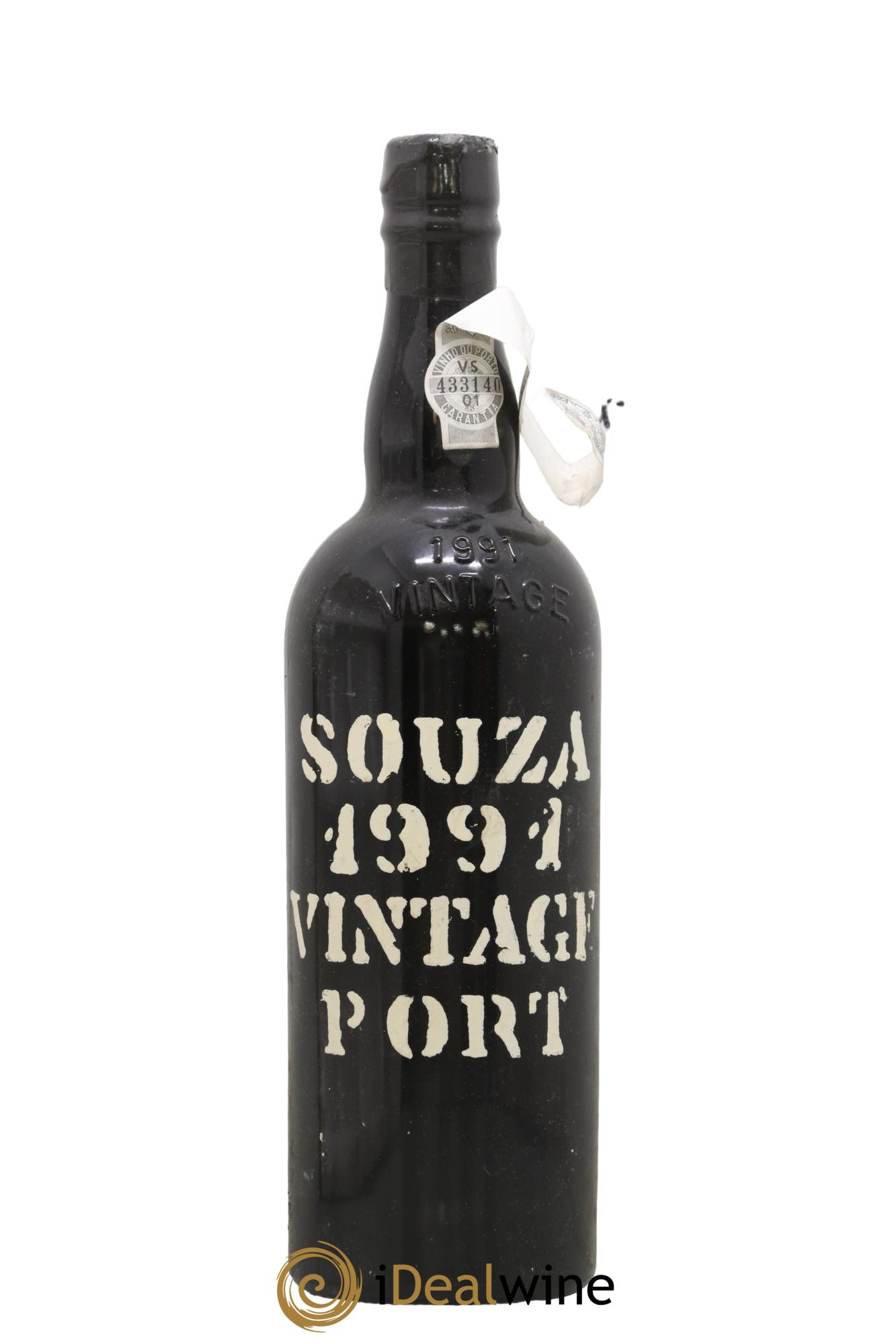 Porto Souza Vintage Port 1991 - Lot de 1 bouteille - 0