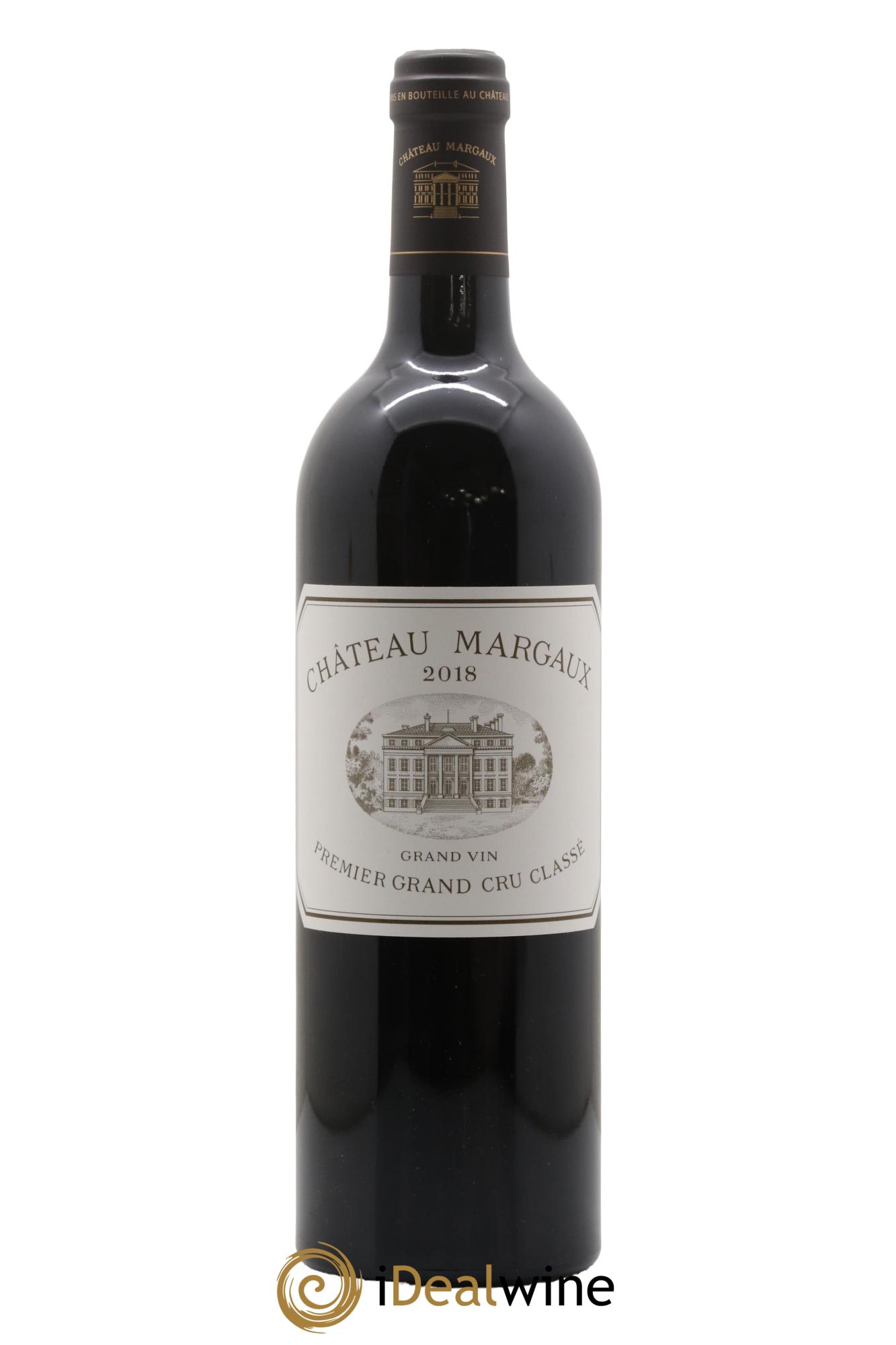 Château Margaux 1er Grand Cru Classé 2018 - Lot de 1 bouteille - 0