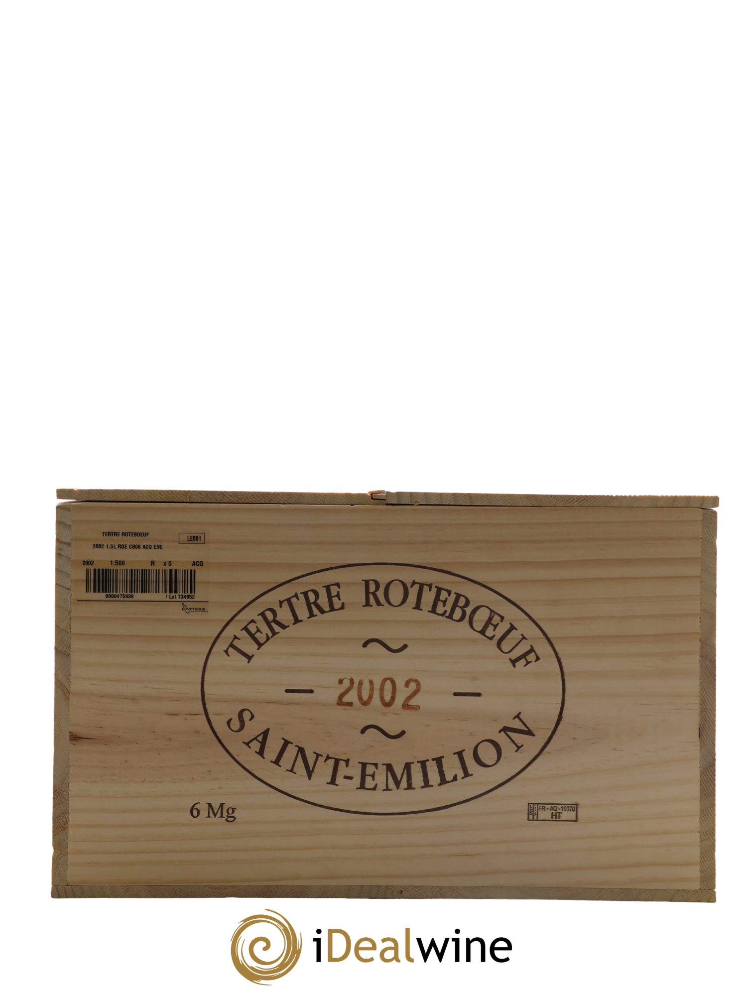 Château Tertre Roteboeuf 2002 - Lot de 6 magnums - 3