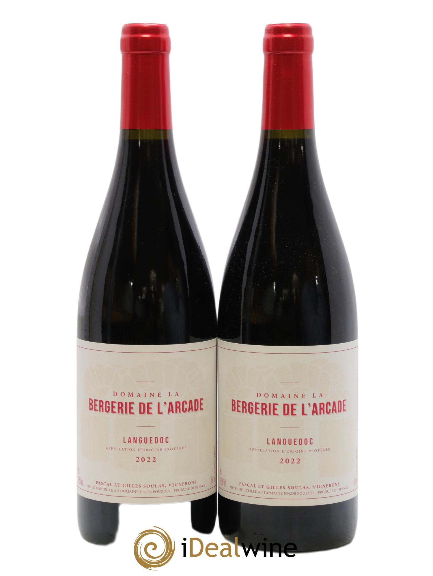 Languedoc La Bergerie de l'Arcade (Domaine) 2022 - Lotto di 2 bottiglie - 0