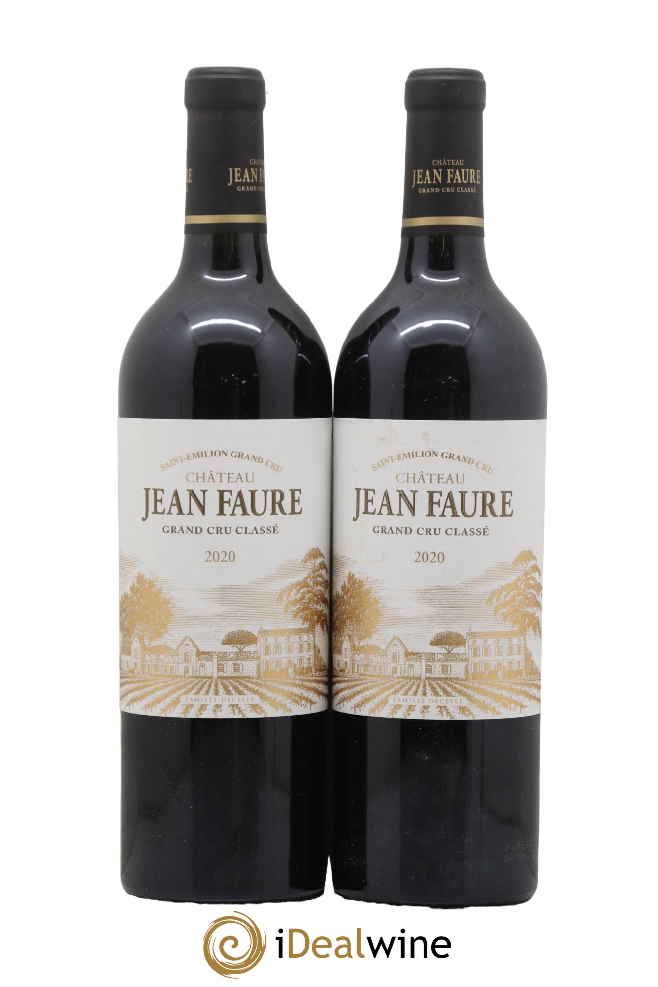 Château Jean Faure Grand Cru Classé 2020 - Lotto di 2 bottiglie - 0