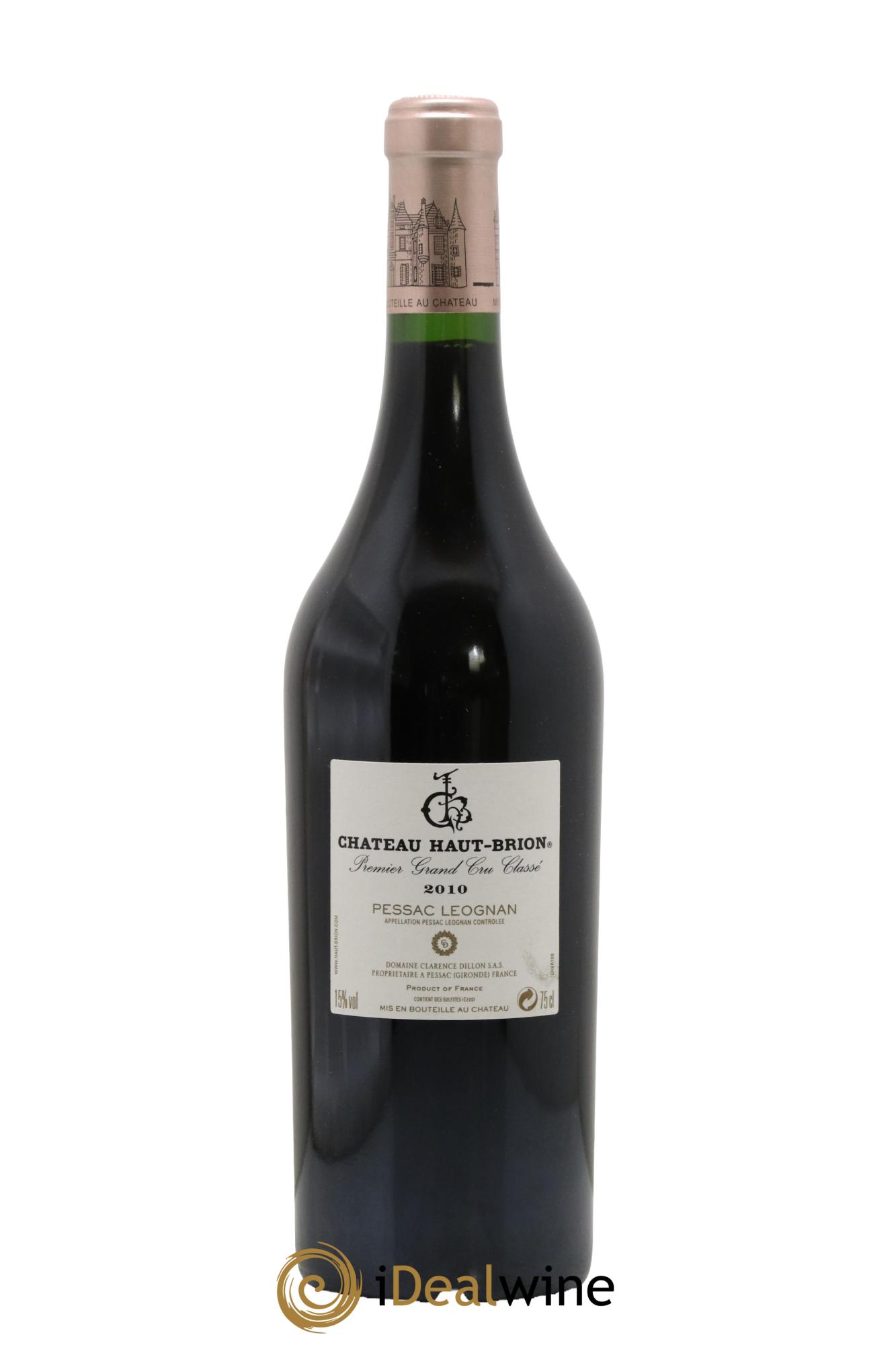 Château Haut Brion 1er Grand Cru Classé 2010 - Lotto di 1 bottiglia - 1