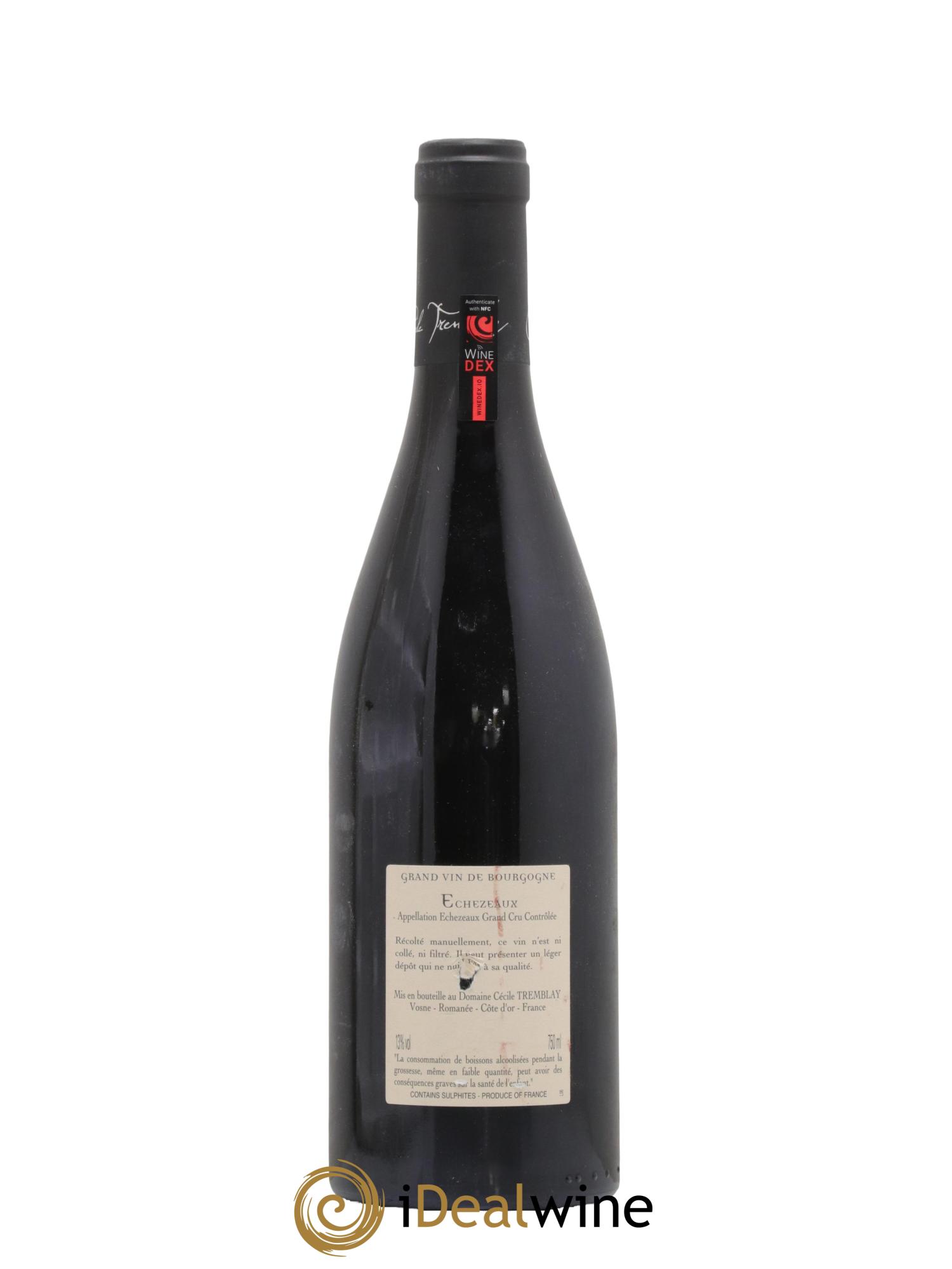 Echezeaux Grand Cru du dessus Cécile Tremblay 2016 - Lotto di 1 bottiglia - 1