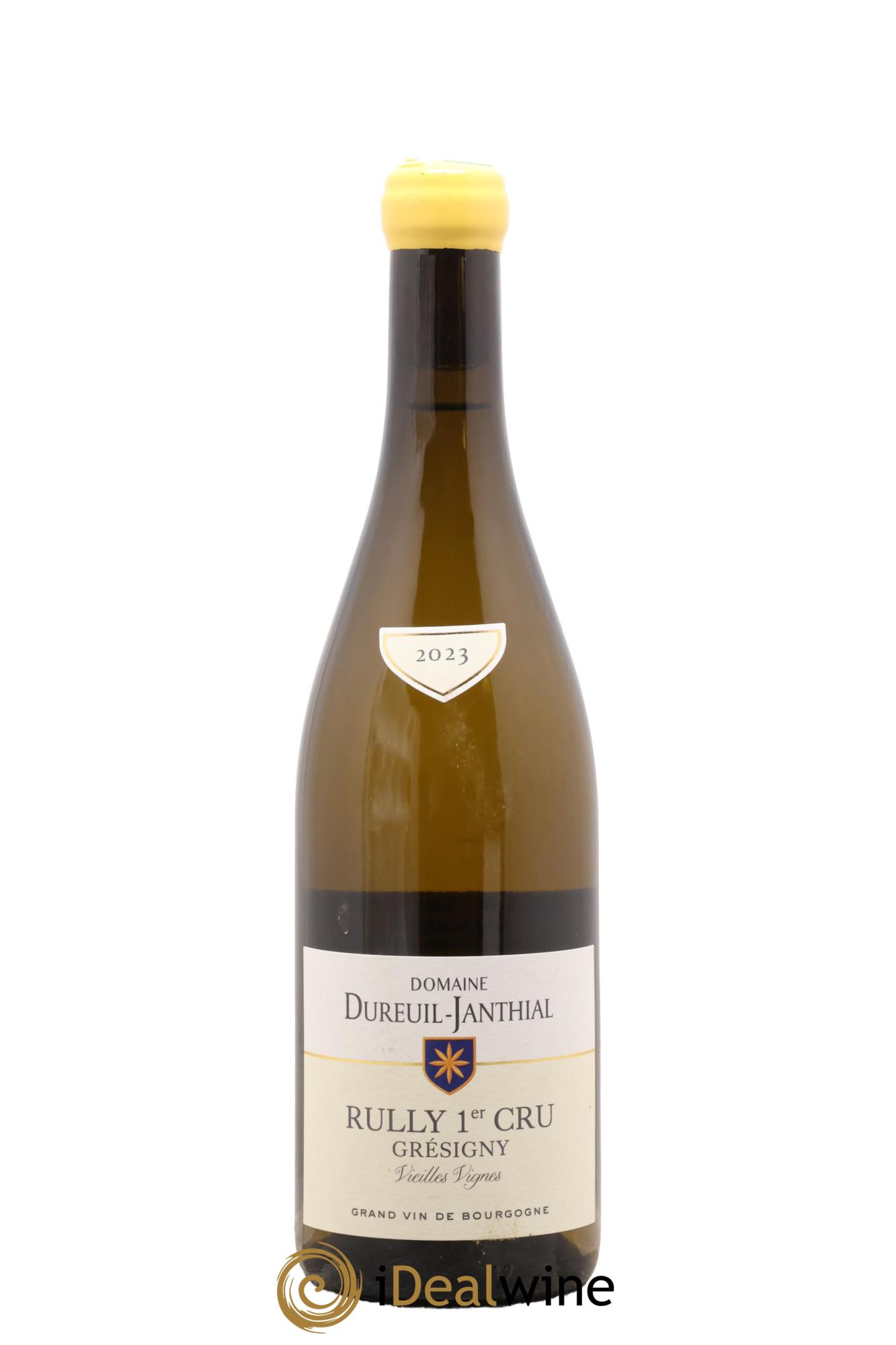 Rully 1er Cru Grésigny Vieilles Vignes Vincent Dureuil-Janthial 2023 - Posten von 1 Flasche - 0