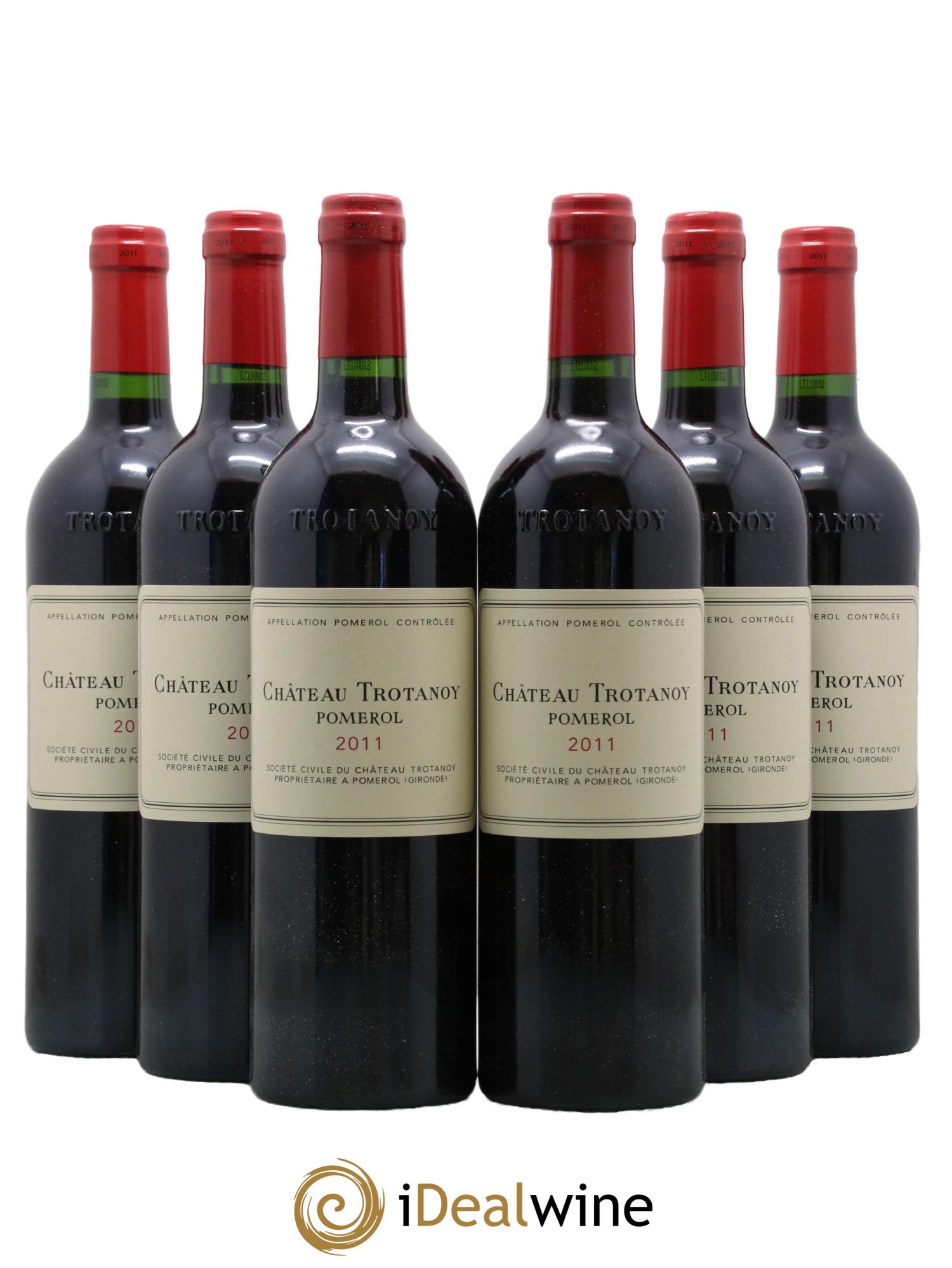 Château Trotanoy 2011 - Lot de 6 bouteilles - 0