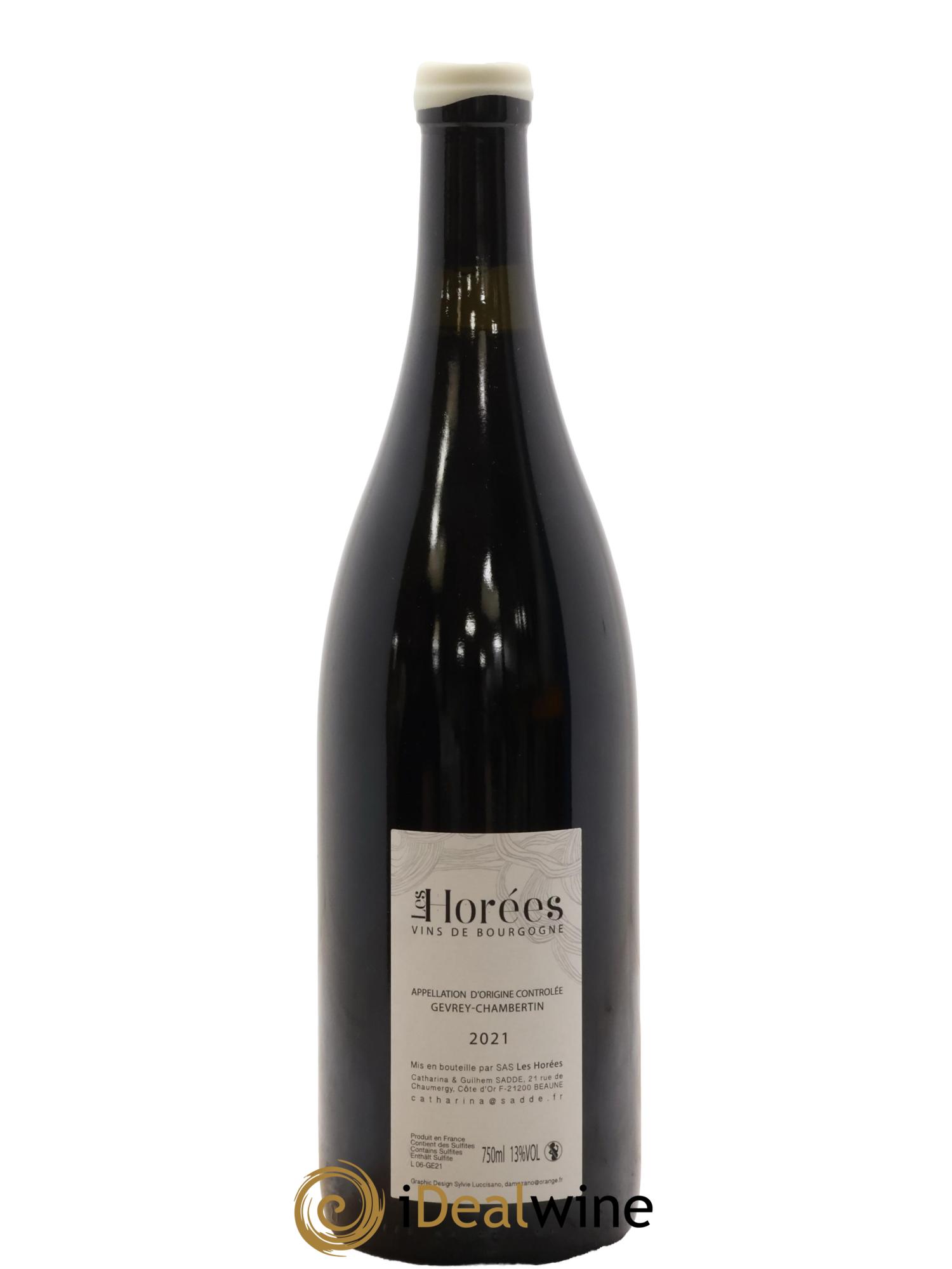 Gevrey-Chambertin En Reniard Les Horées 2021 - Lot de 1 bouteille - 1