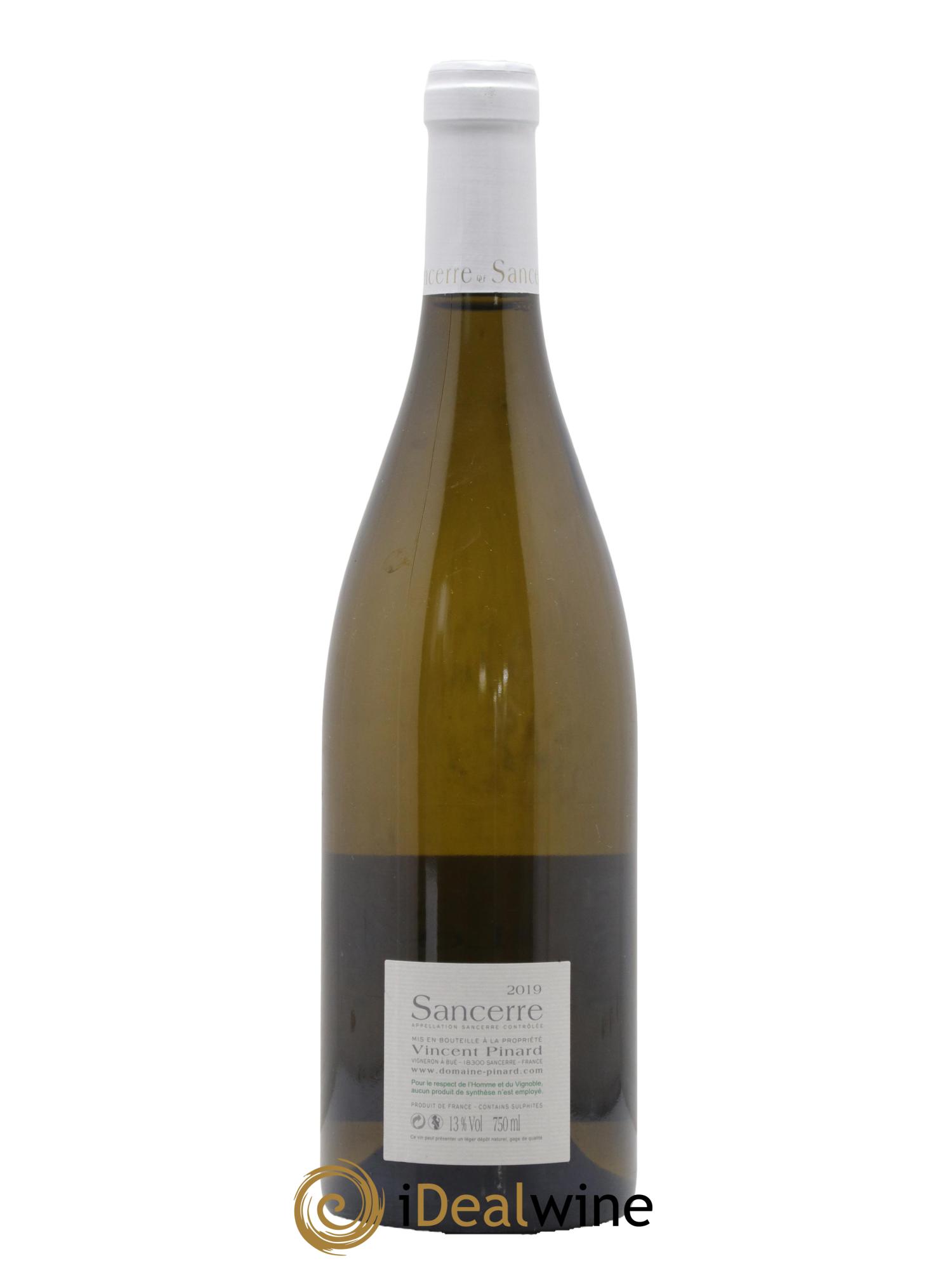 Sancerre Les Créots (anciennement Clémence) Vincent Pinard 2019 - Posten von 1 Flasche - 1