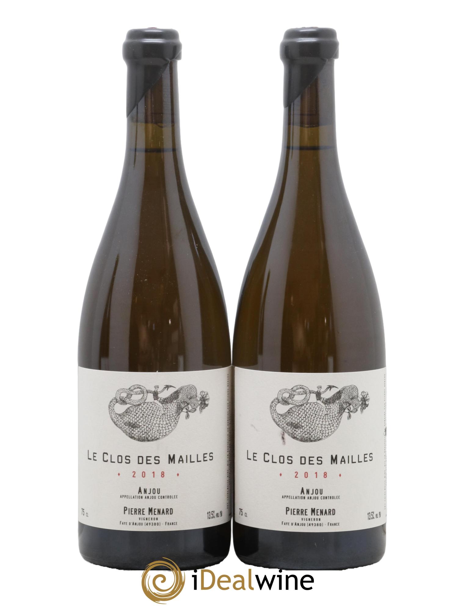 Anjou Le Clos des Mailles Pierre Ménard 2018 - Lot de 2 bouteilles - 0