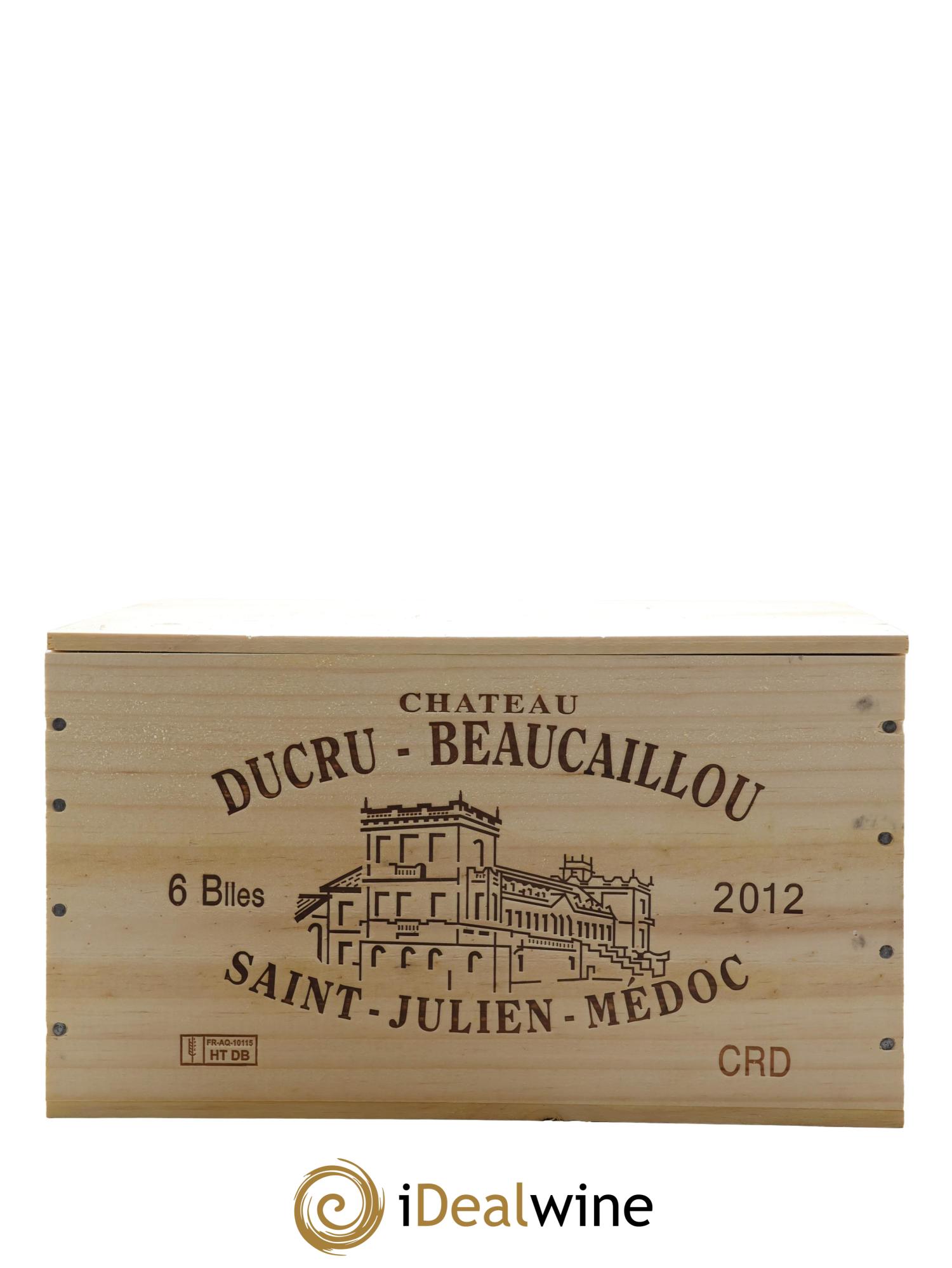 Château Ducru Beaucaillou 2ème Grand Cru Classé 2012 - Lotto di 6 bottiglie - 3