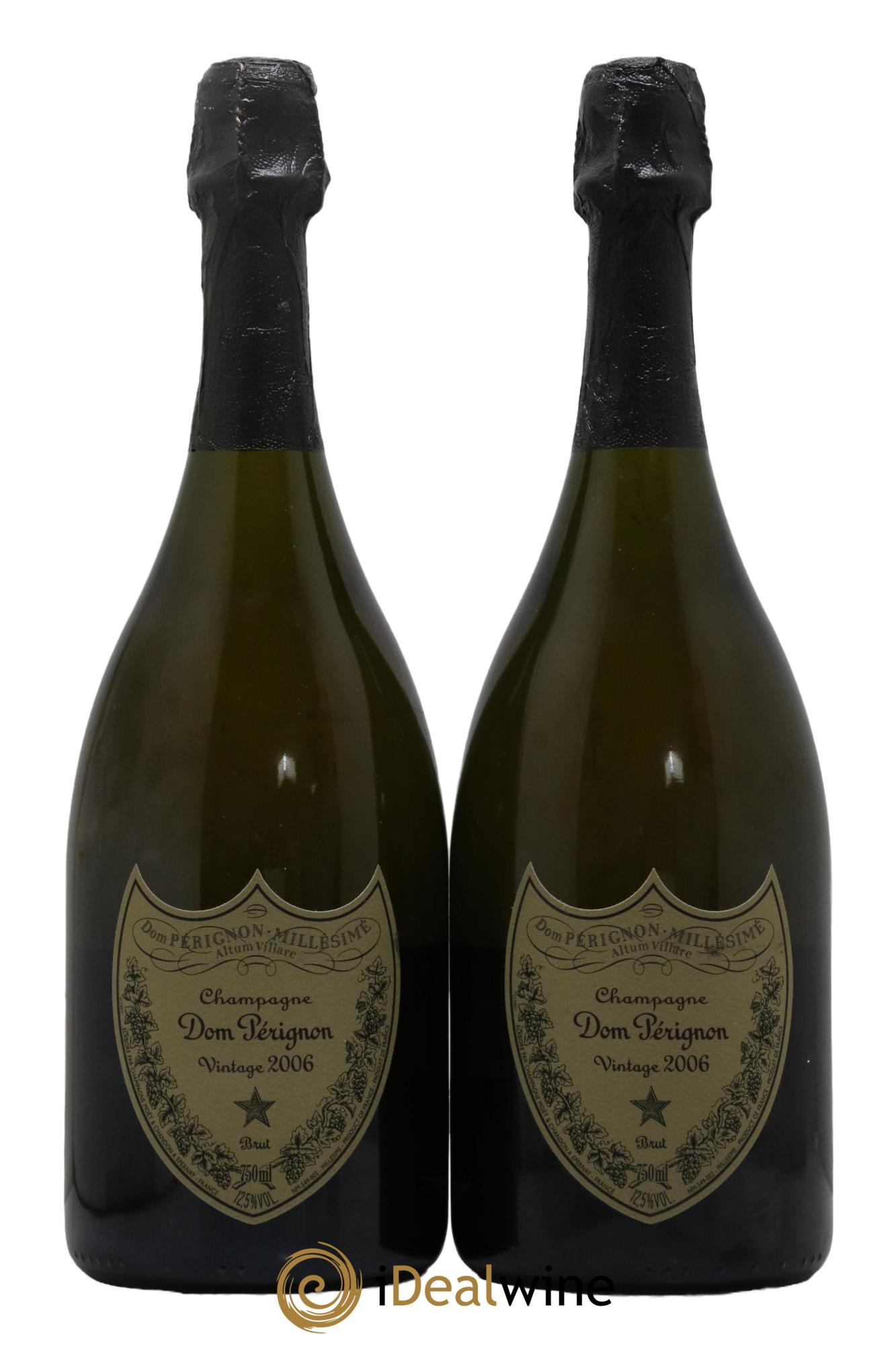 Brut Dom Pérignon 2006 - Lot of 2 bottles - 0