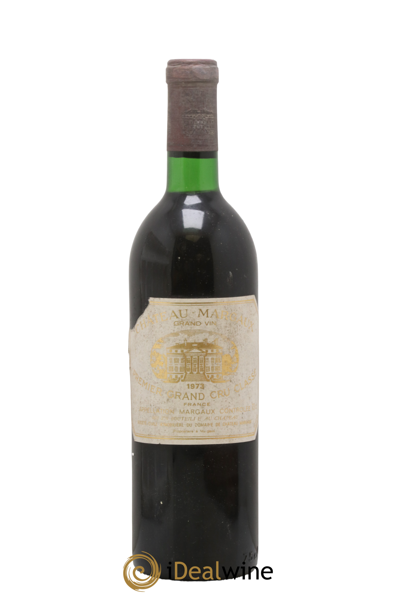 Château Margaux 1er Grand Cru Classé 1973 - Lot de 1 bouteille - 0