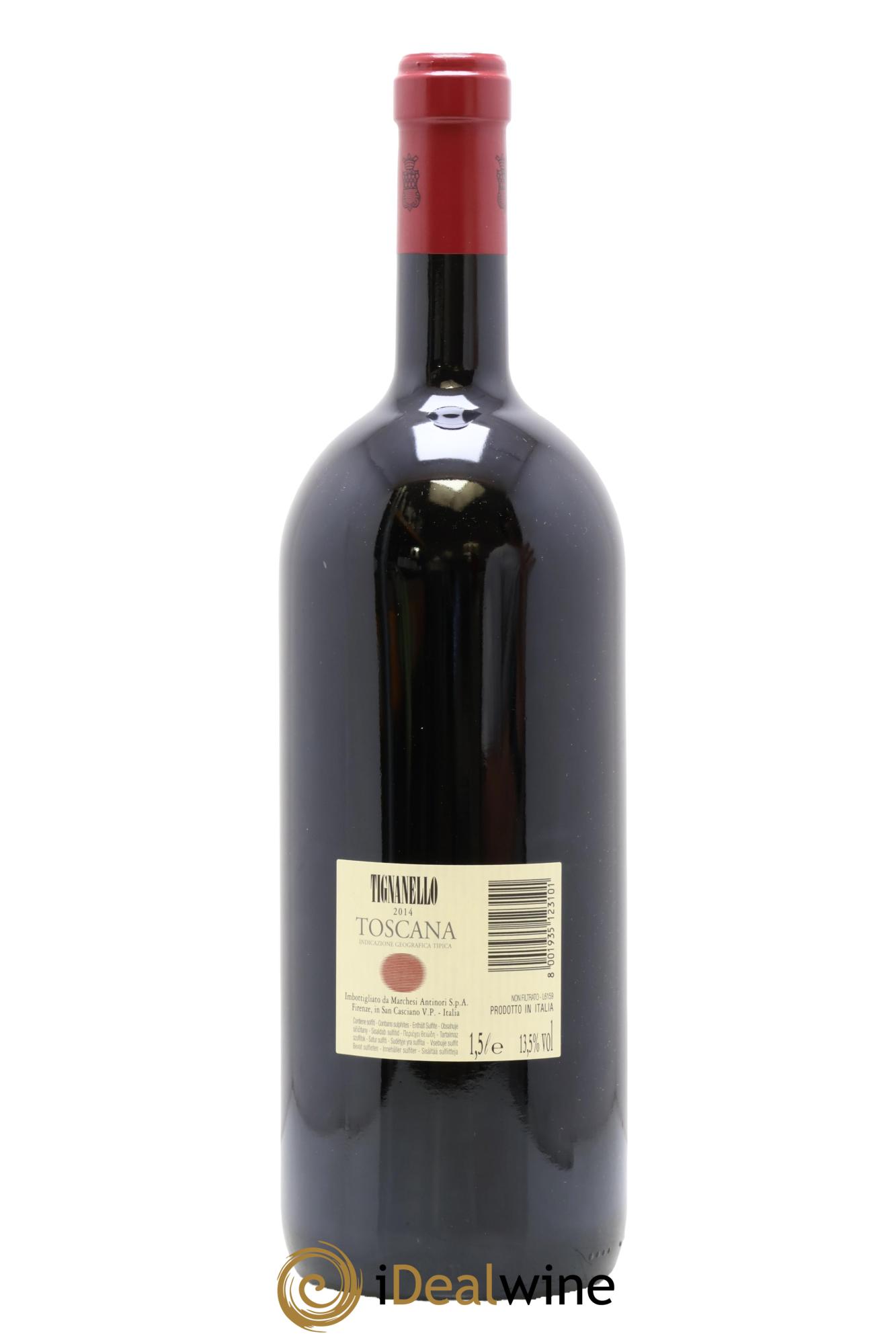 Toscana IGT Tignanello Tenuta Tignanello - Marchesi Antinori 2014 - Lot de 1 magnum - 1