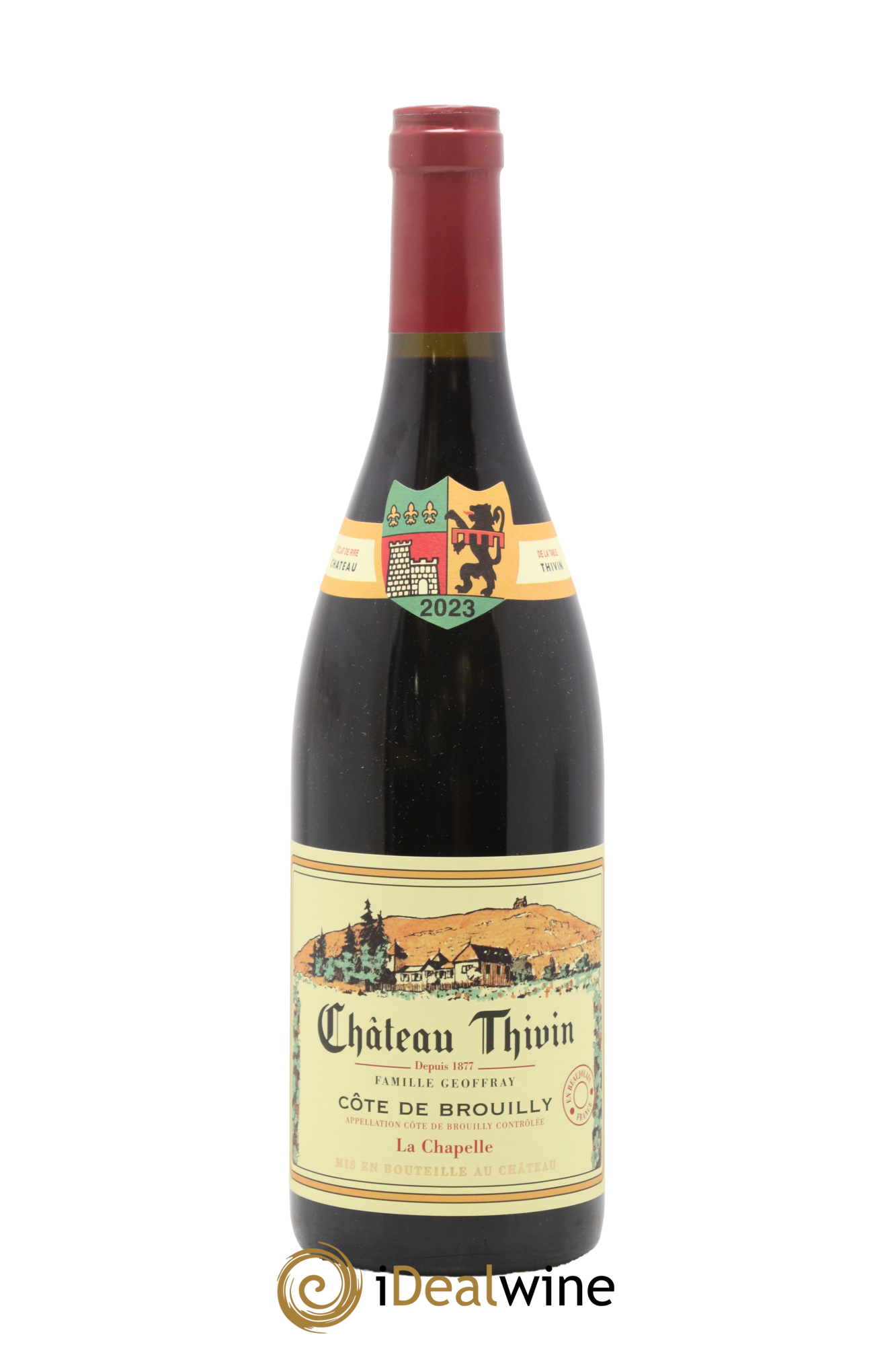 Côte de Brouilly Cuvée La Chapelle Château Thivin 2023 - Lot de 1 bouteille - 0