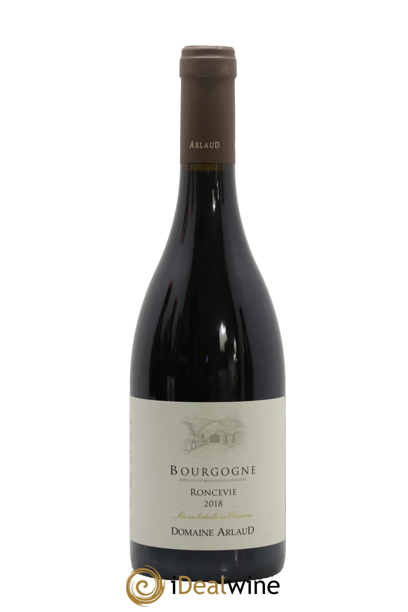 Bourgogne Roncevie Arlaud 2018 - Lot de 1 bouteille - 0