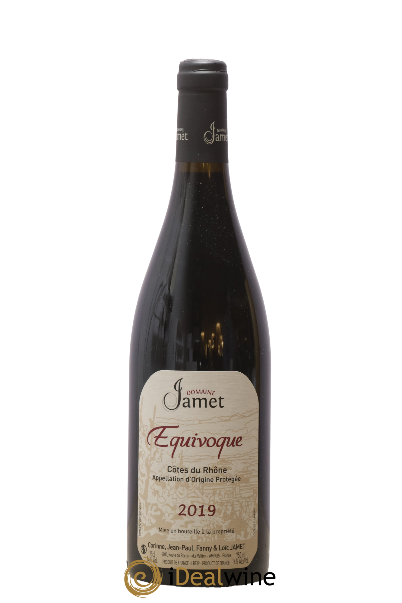 Côtes-du-Rhône Equivoque Jamet (Domaine) 2019 - Lot of 1 bottle - 0