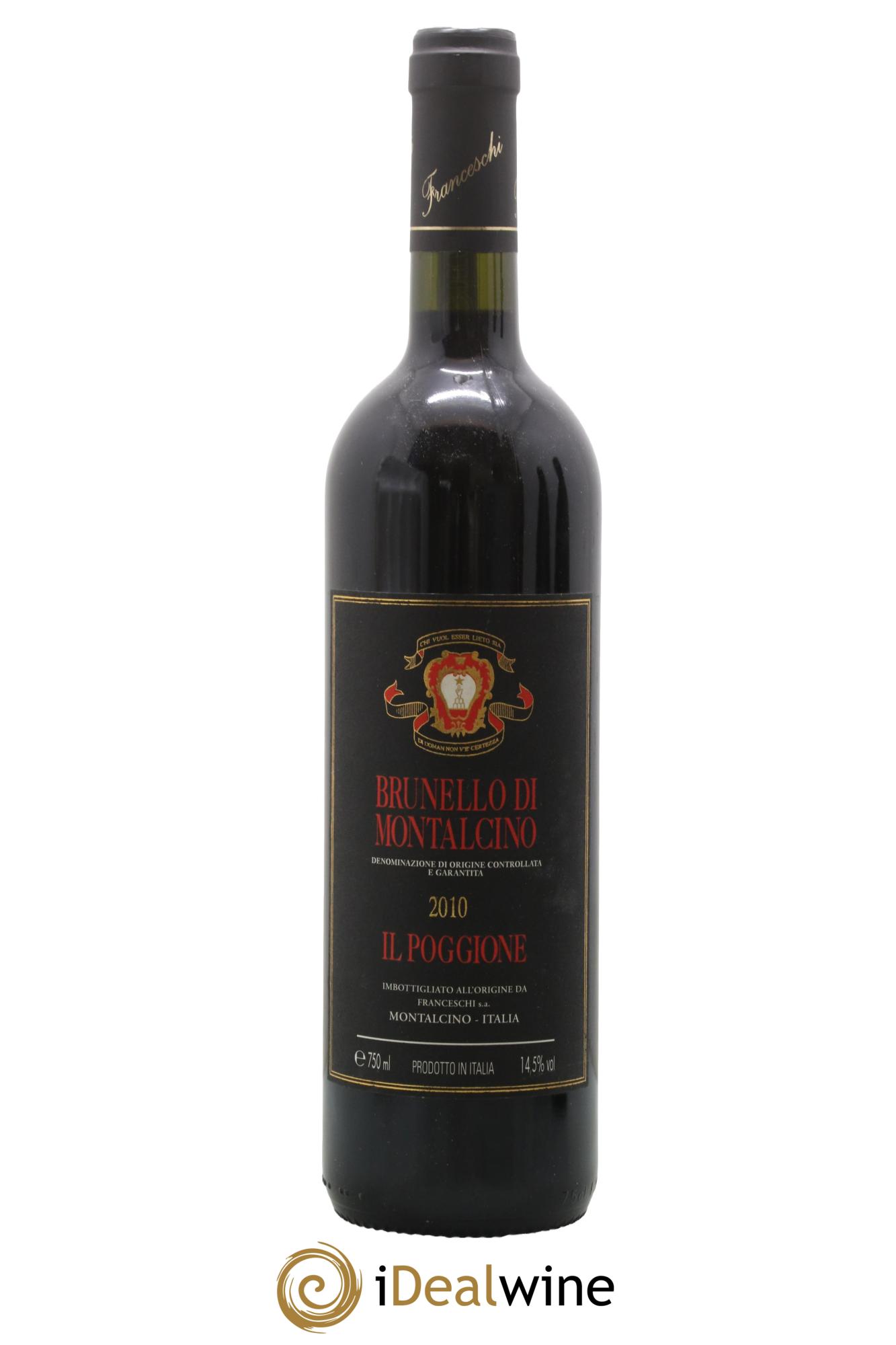 Brunello di Montalcino DOCG Il Poggione Franceschi 2010 - Lotto di 1 bottiglia - 0