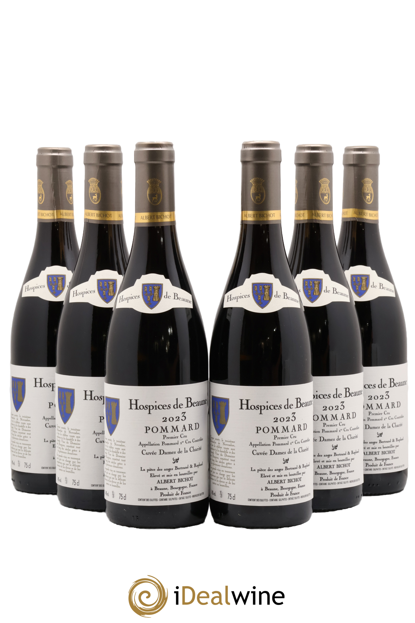 Pommard 1er Cru Cuvée Dames De La Charité Maison Albert Bichot Hospices De Beaune 2023 - Lot of 6 bottles - 0