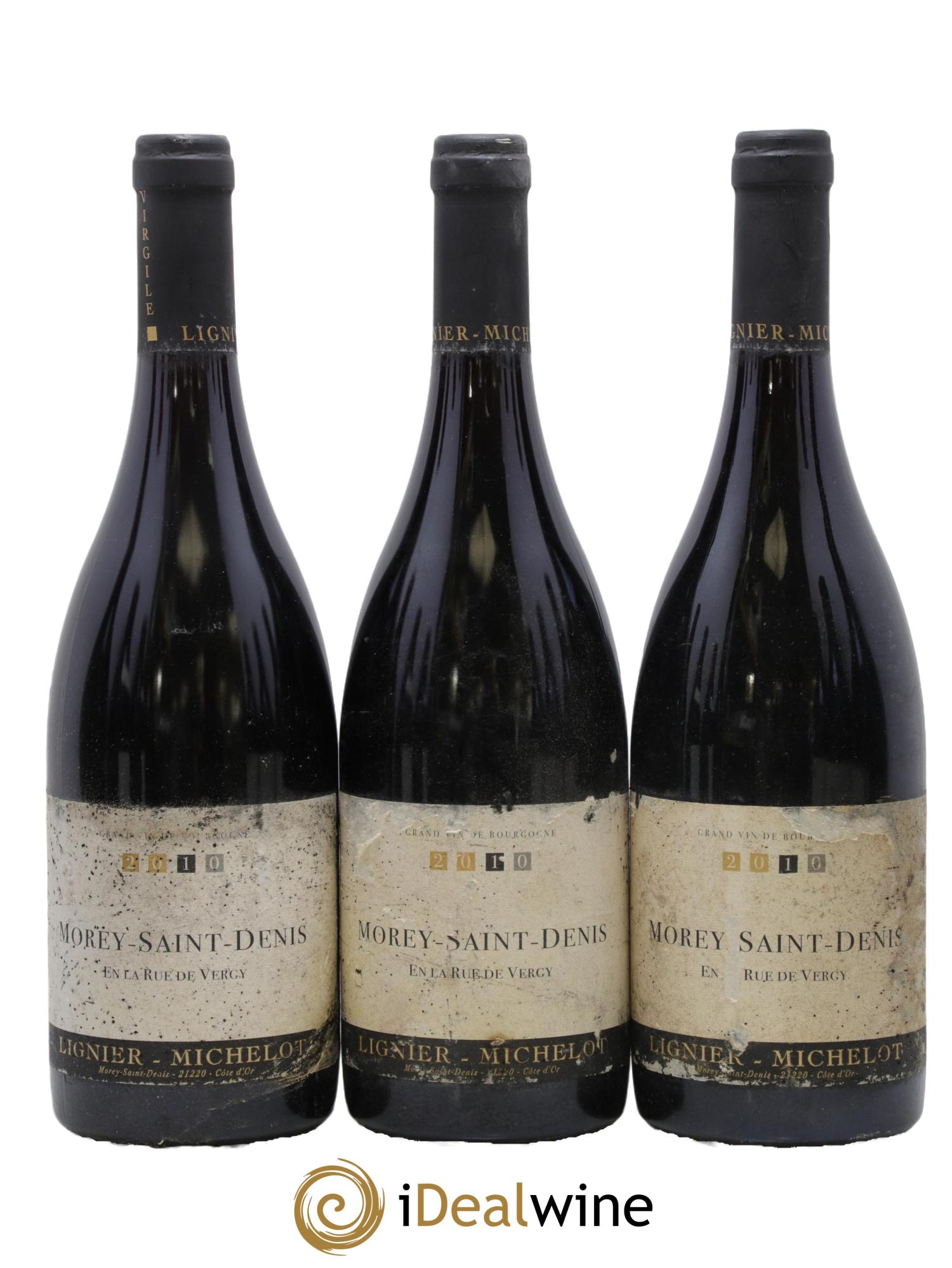 Morey-Saint-Denis En la Rue de Vergy Lignier-Michelot (Domaine) 2010 - Lot de 3 bouteilles - 0