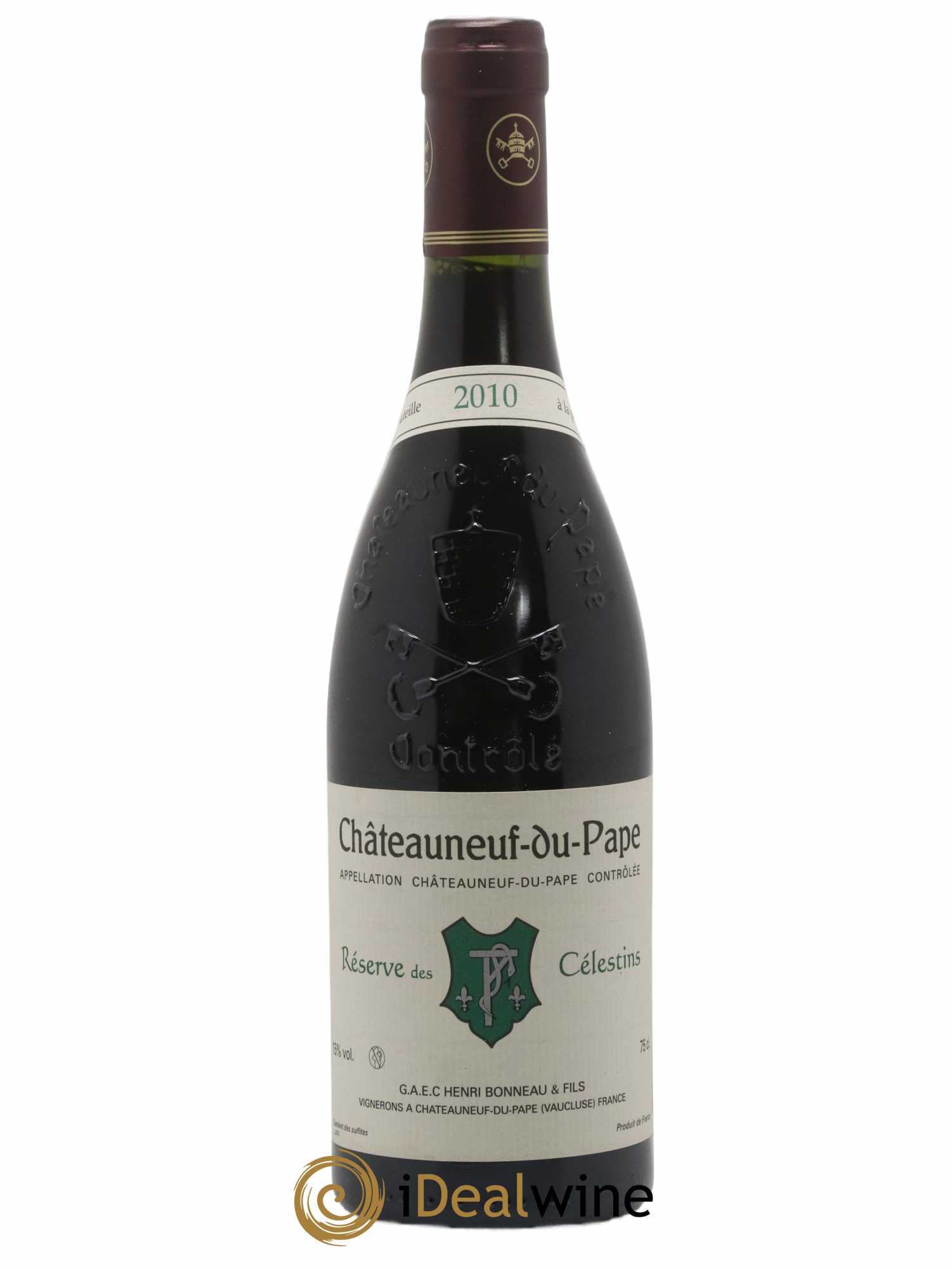 Châteauneuf-du-Pape Réserve des Célestins Henri Bonneau & Fils 2010 - Lot de 1 bouteille - 0