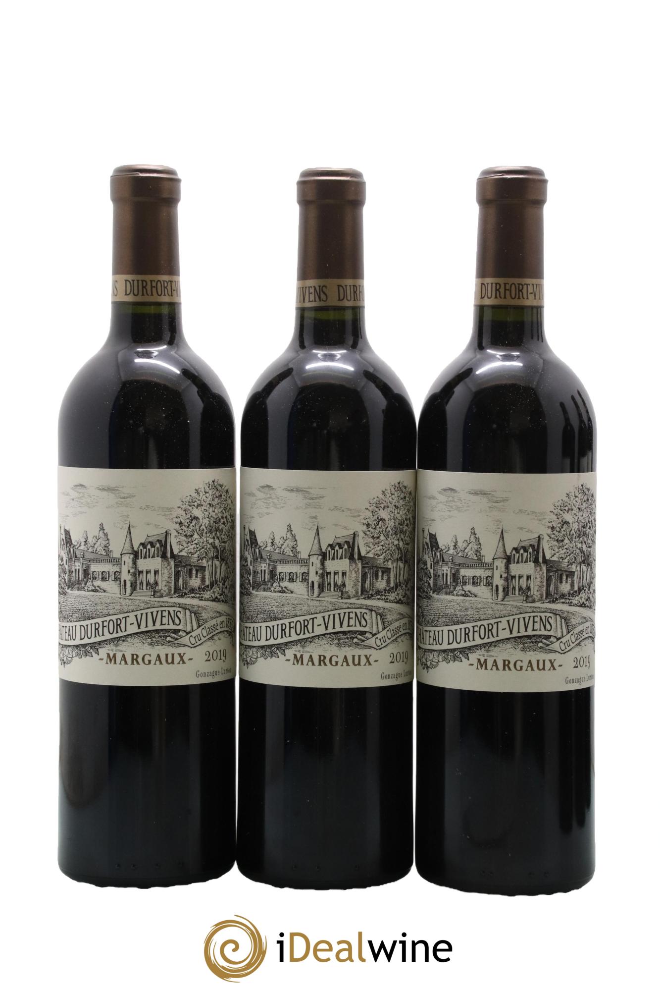 Château Durfort Vivens 2ème Grand Cru Classé 2019 - Lot de 6 bouteilles - 1