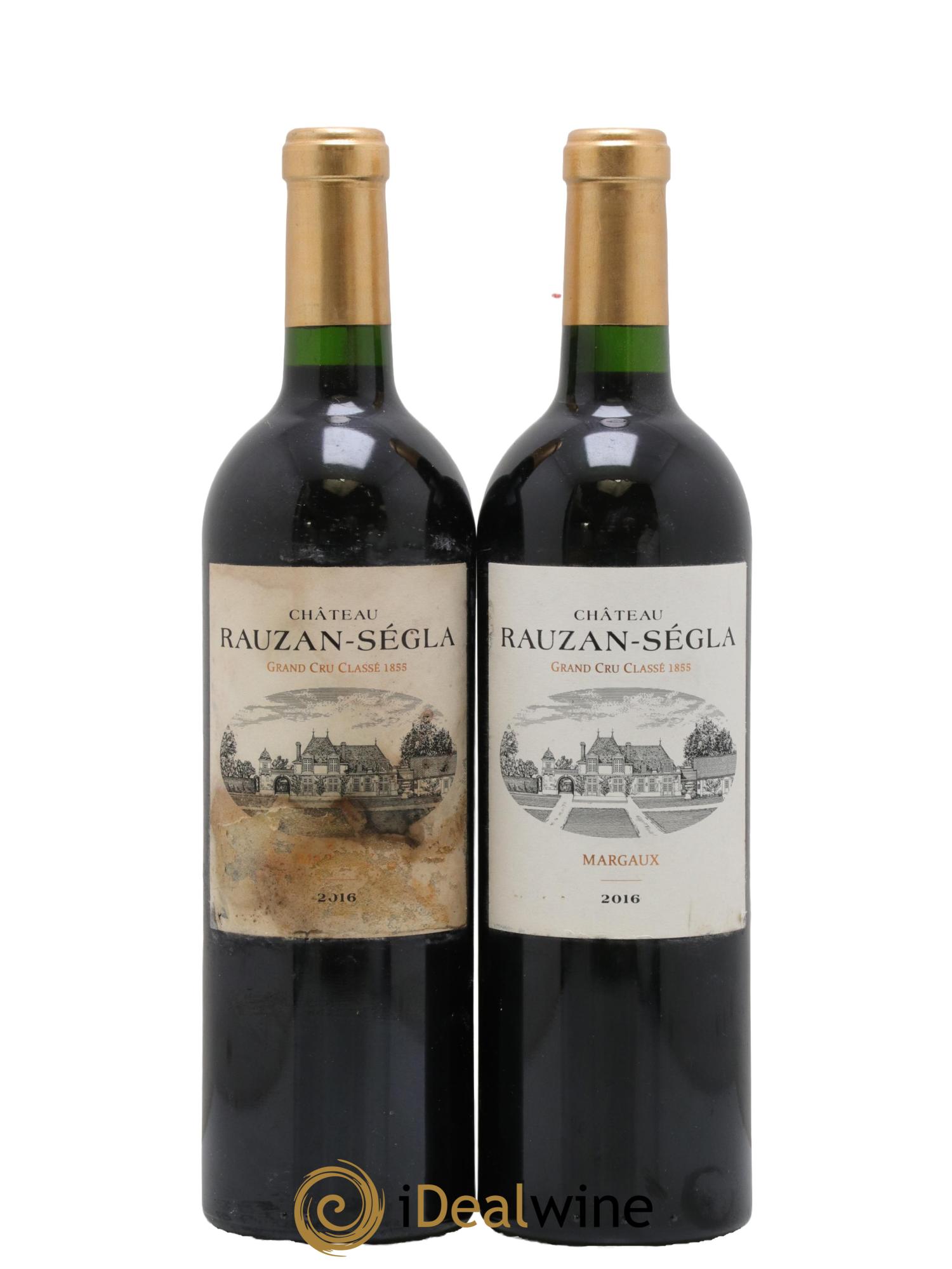 Château Rauzan Ségla Grand Cru Classé 2016 - Lot de 2 bouteilles - 0