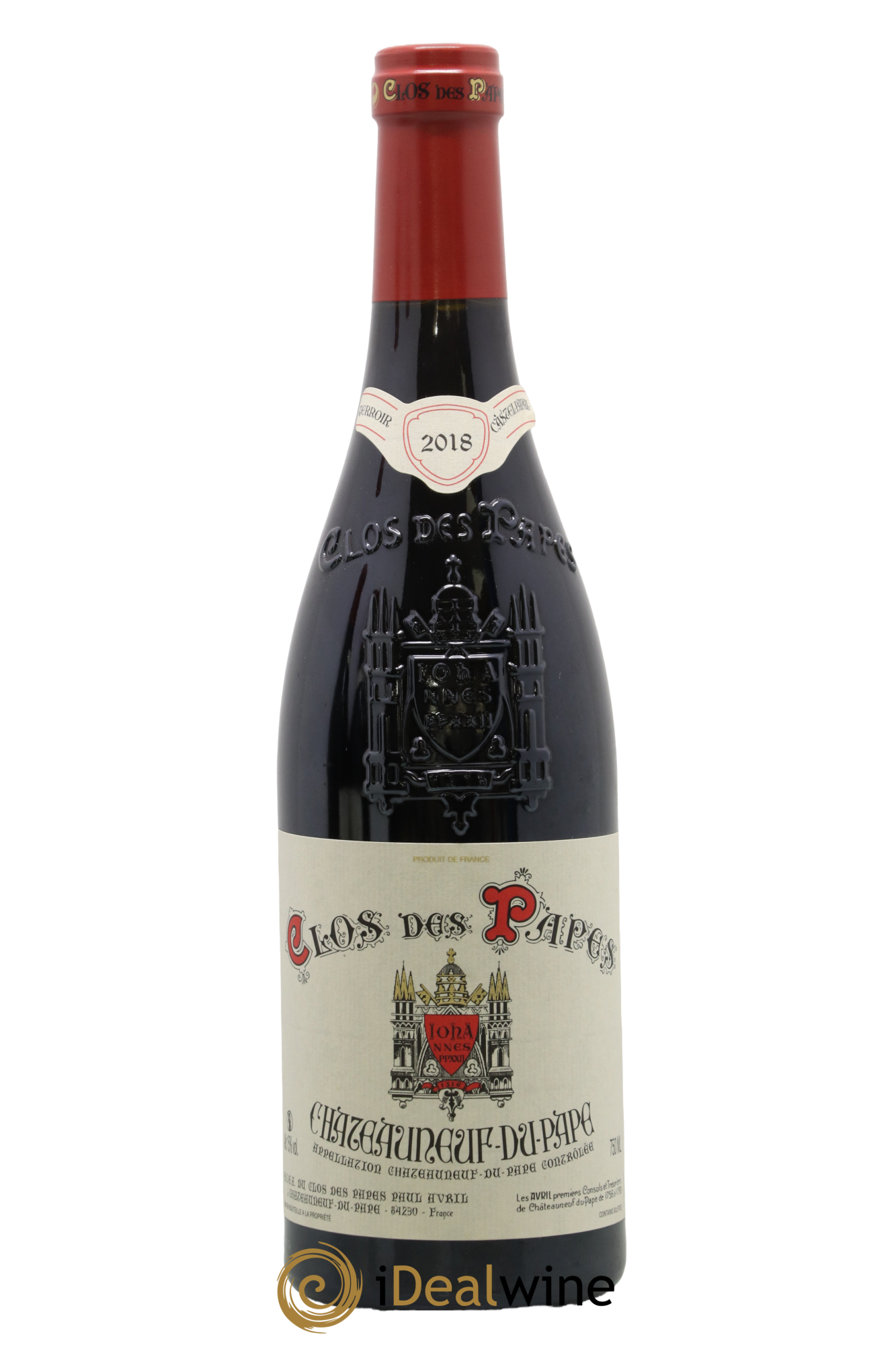 Châteauneuf-du-Pape Clos des Papes - Paul Avril 2018 - Lot of 1 bottle - 0