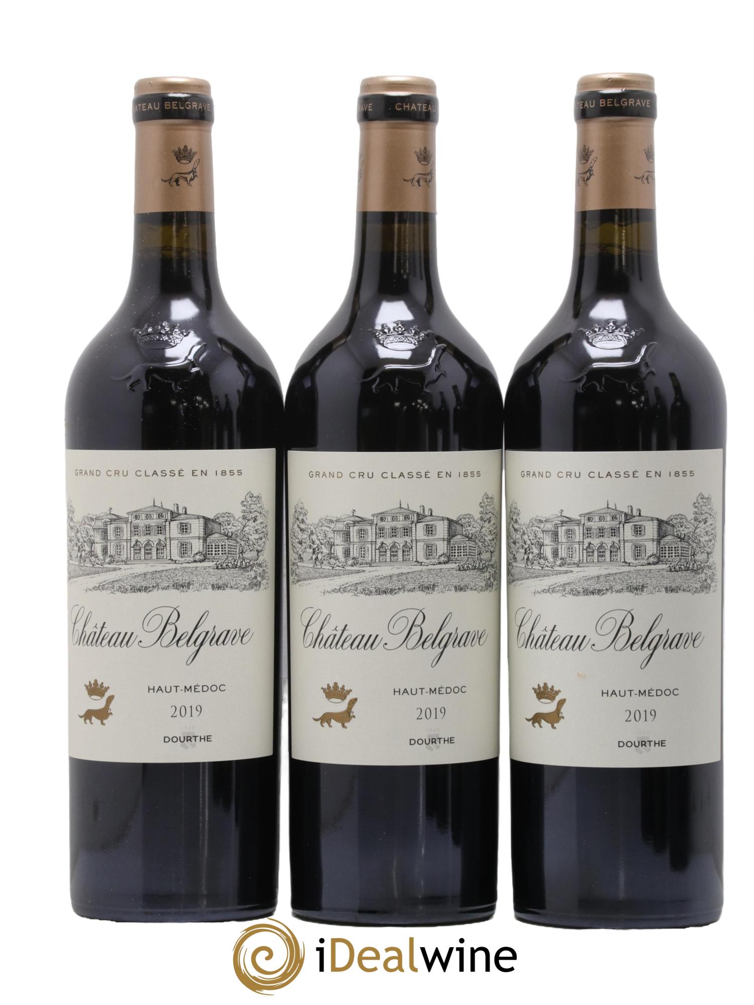 Château Belgrave 5ème Grand Cru Classé Chateau Belgrave 2019 - Lot of 6 bottles - 1