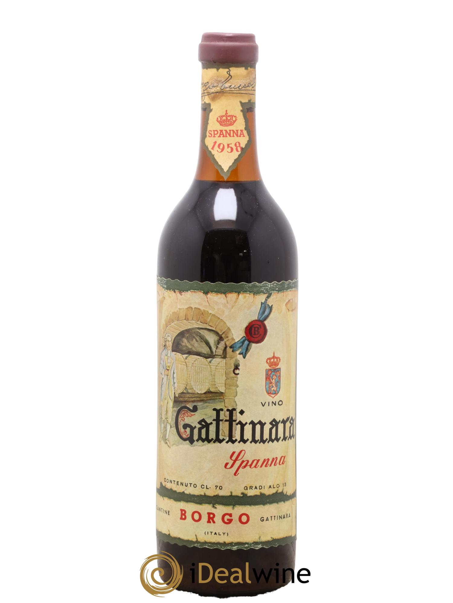 Gattinara DOCG Borgo 1958 - Lotto di 1 bottiglia - 0