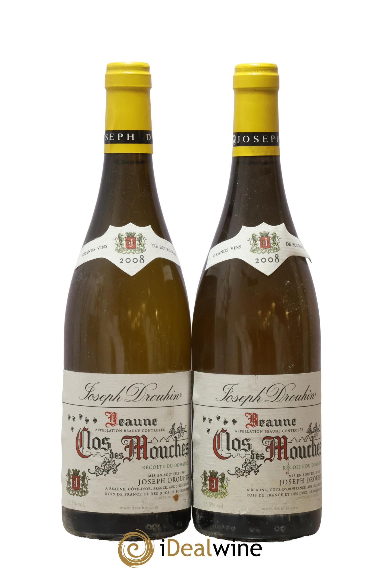 Beaune 1er Cru Clos des Mouches Joseph Drouhin 2008 - Posten von 2 Flaschen - 0