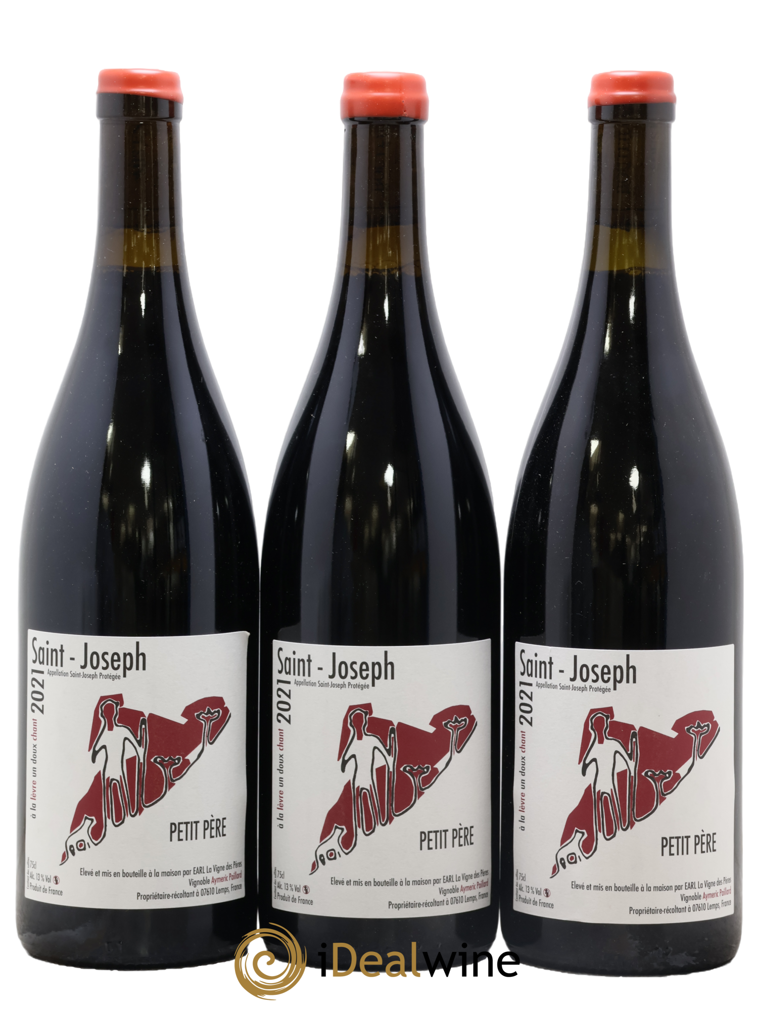 Saint-Joseph Petit Père La Vigne des Peres 2021 - Posten von 3 Flaschen - 0