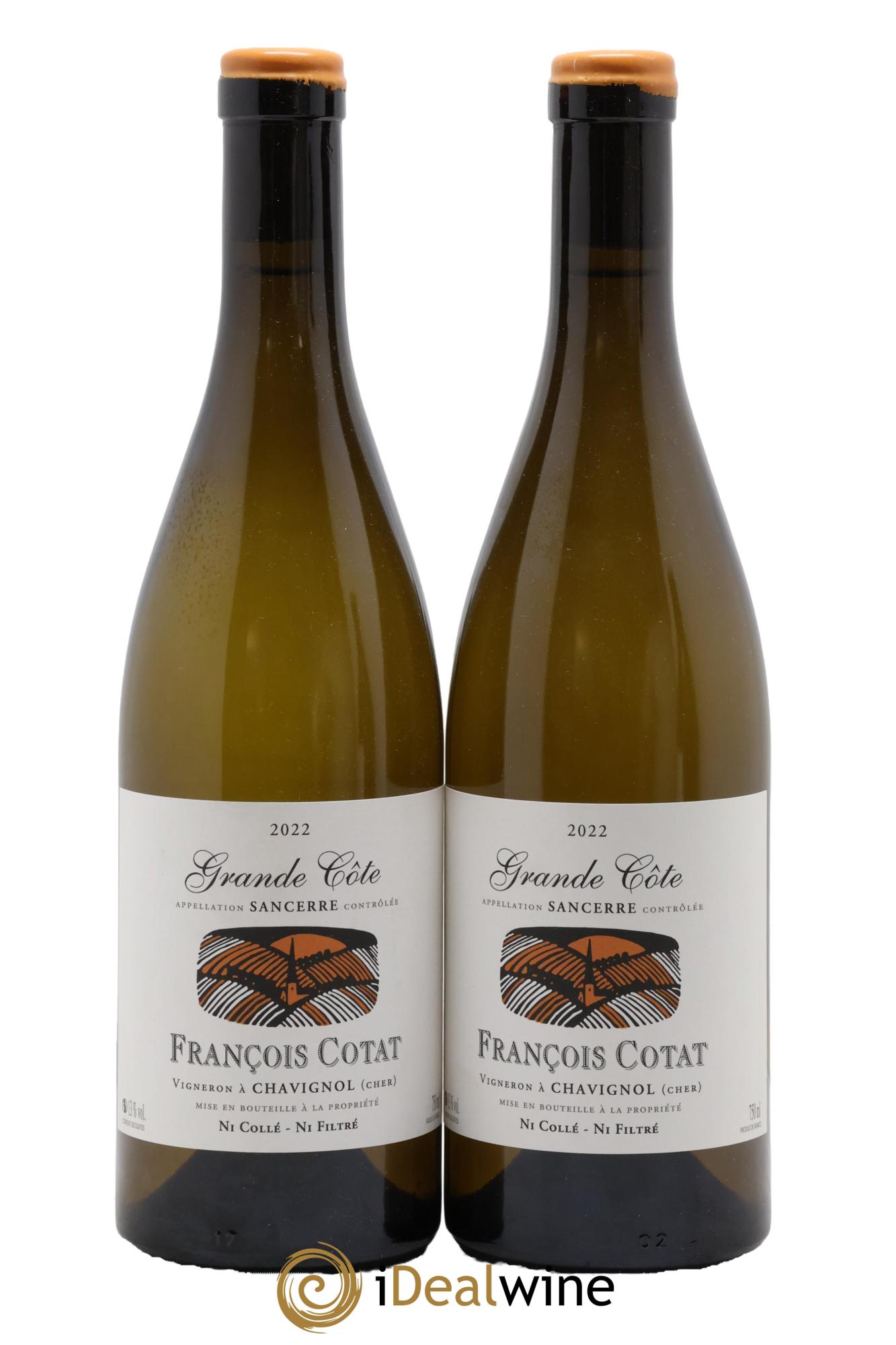 Sancerre La Grande Côte François Cotat 2022 - Posten von 2 Flaschen - 0