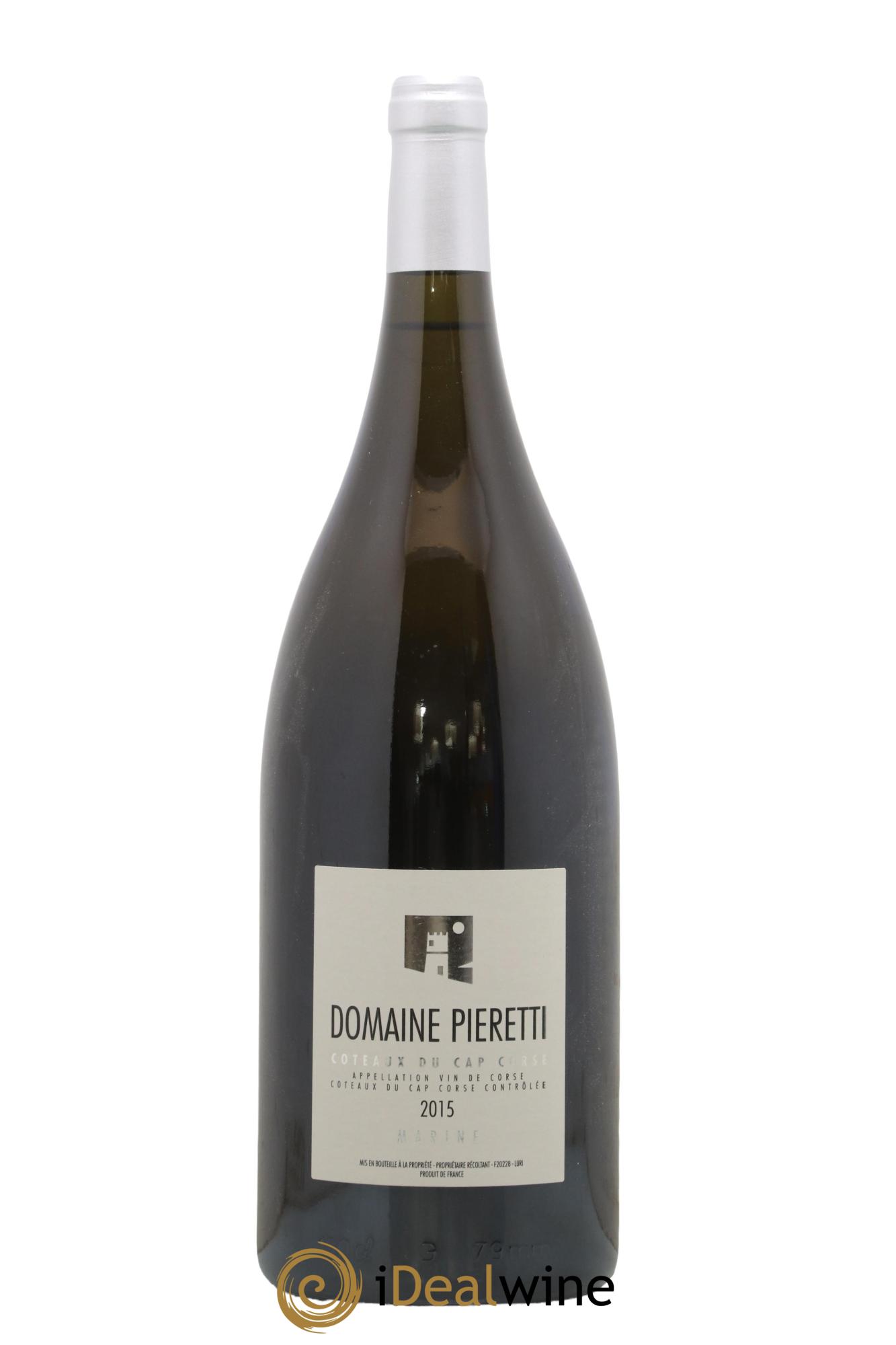 Vin de Corse Coteaux du Cap Corse Marine Domaine Pieretti 2015 - Lot de 1 magnum - 0