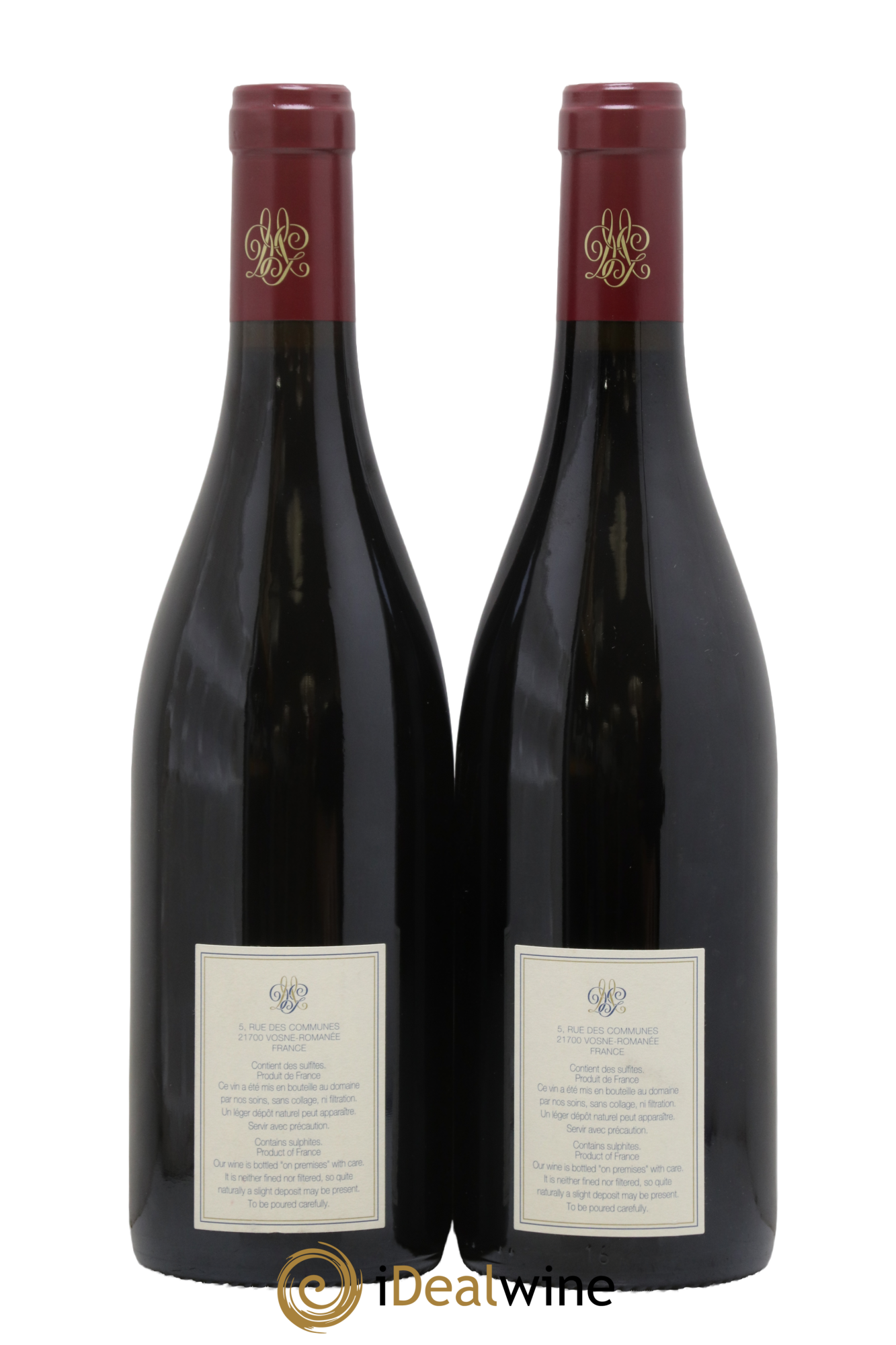 Bourgogne Les Lutenières Mugneret-Gibourg (Domaine) 2020 - Lot de 2 bouteilles - 1