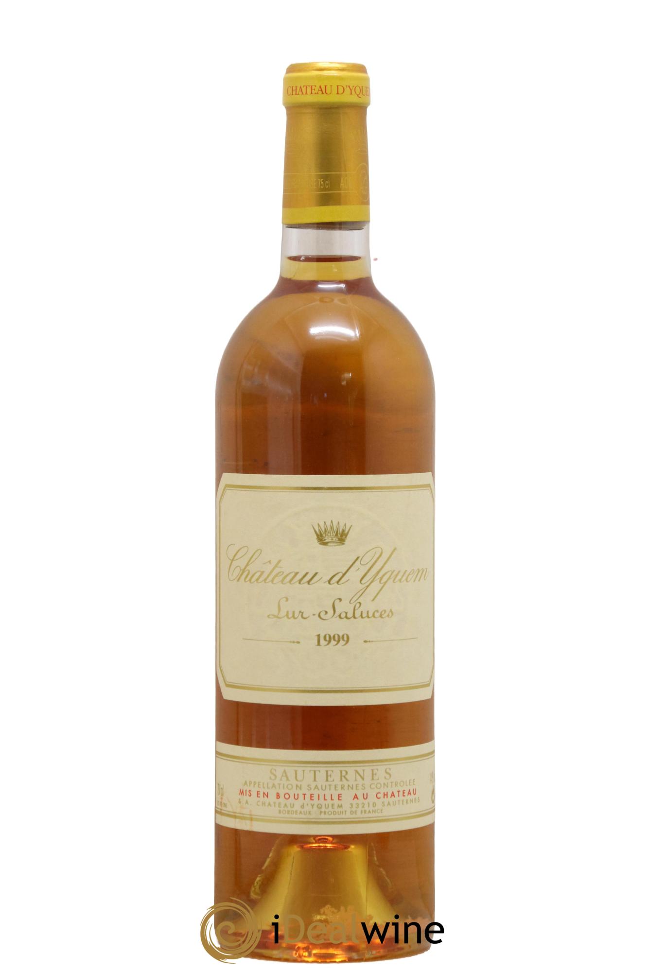Château d' Yquem 1er Cru Classé Supérieur 1999 - Lot of 1 bottle - 0