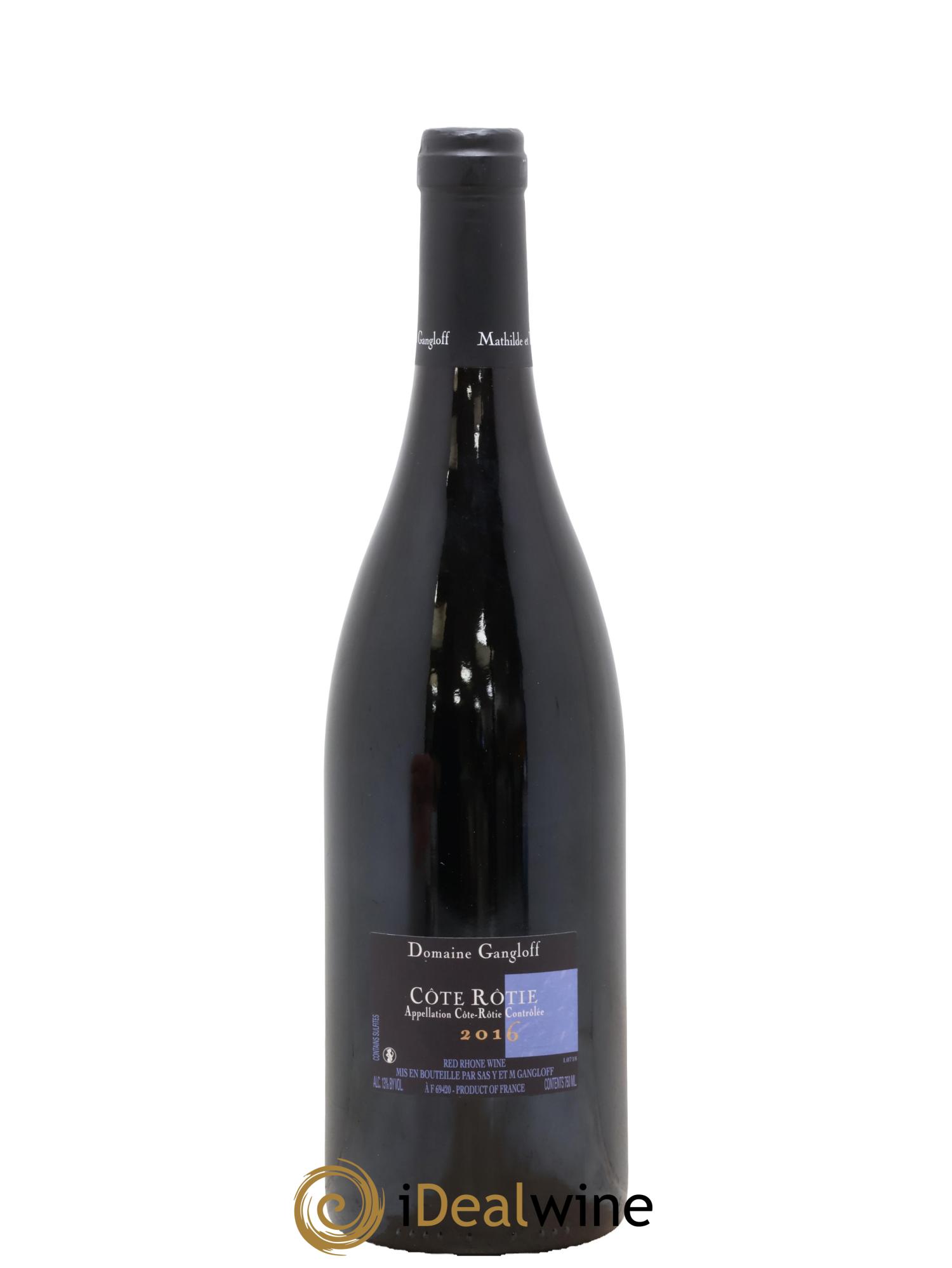 Côte-Rôtie La Barbarine Gangloff (Domaine) 2016 - Lot of 1 bottle - 1