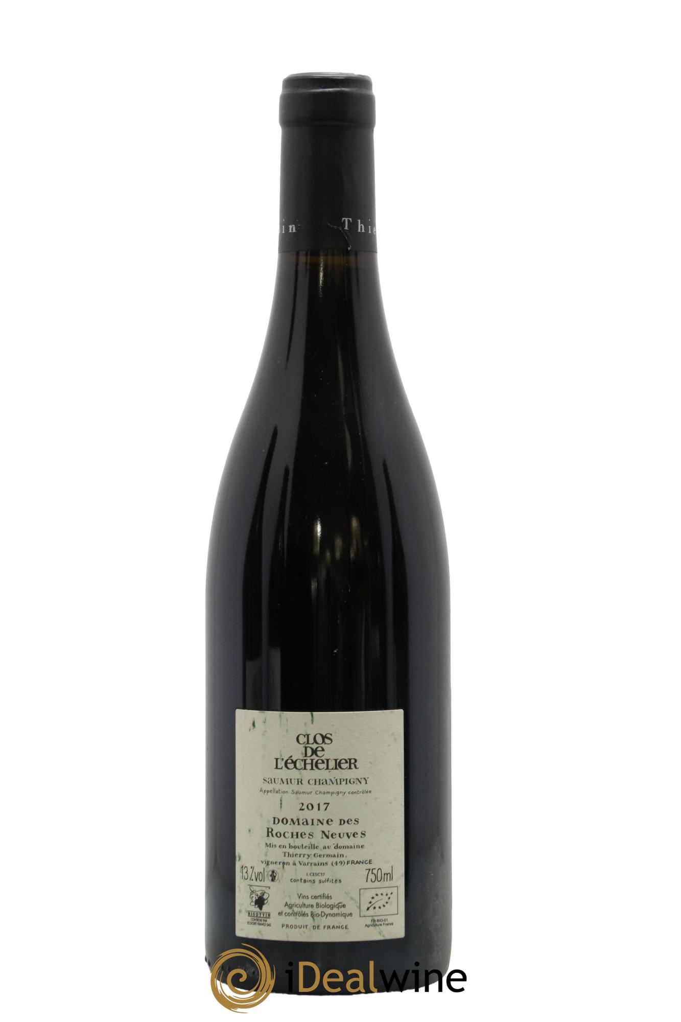 Saumur-Champigny Clos de l'Echelier Domaine des Roches Neuves - Thierry Germain 2017 - Lotto di 1 bottiglia - 1