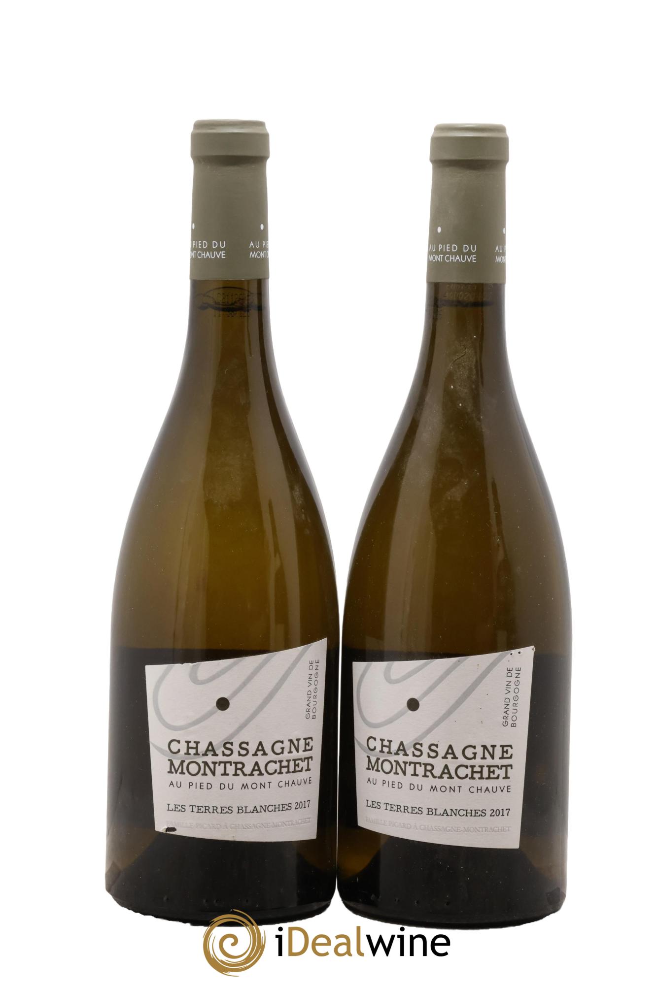 Chassagne-Montrachet Au Pied Du Mont Chauve Terres Blanches (Domaine) 2017 - Lot de 2 bouteilles - 0