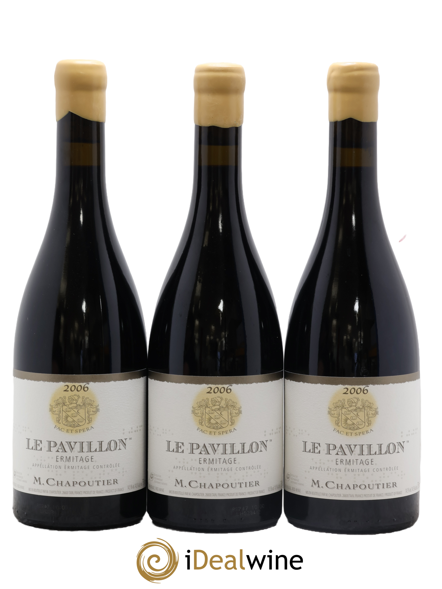 Hermitage Ermitage Le Pavillon Chapoutier 2006 - Lot of 6 bottles - 3