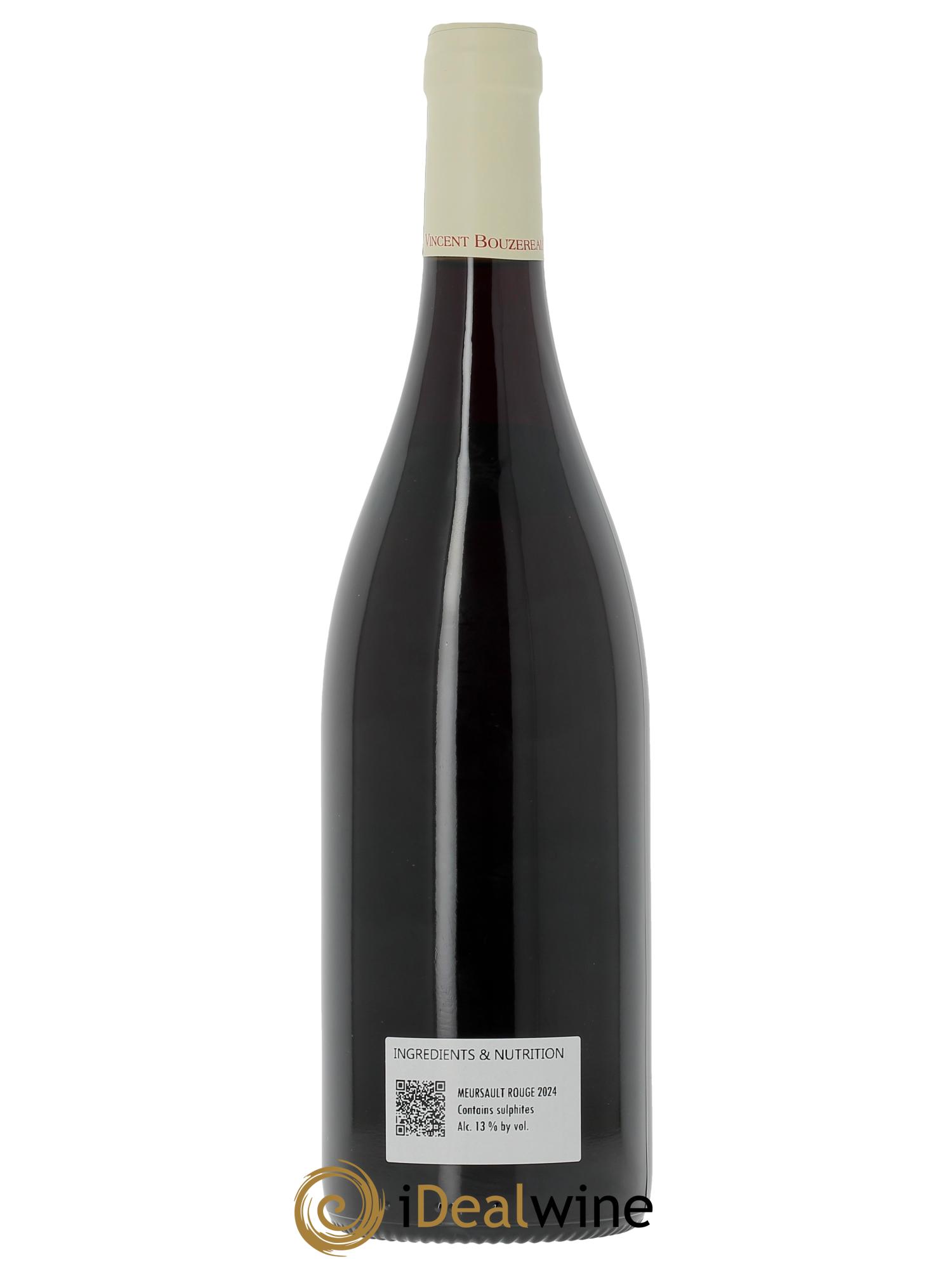 Meursault Vincent Bouzereau (Domaine)  2024 - Lot of 1 bottle - 1