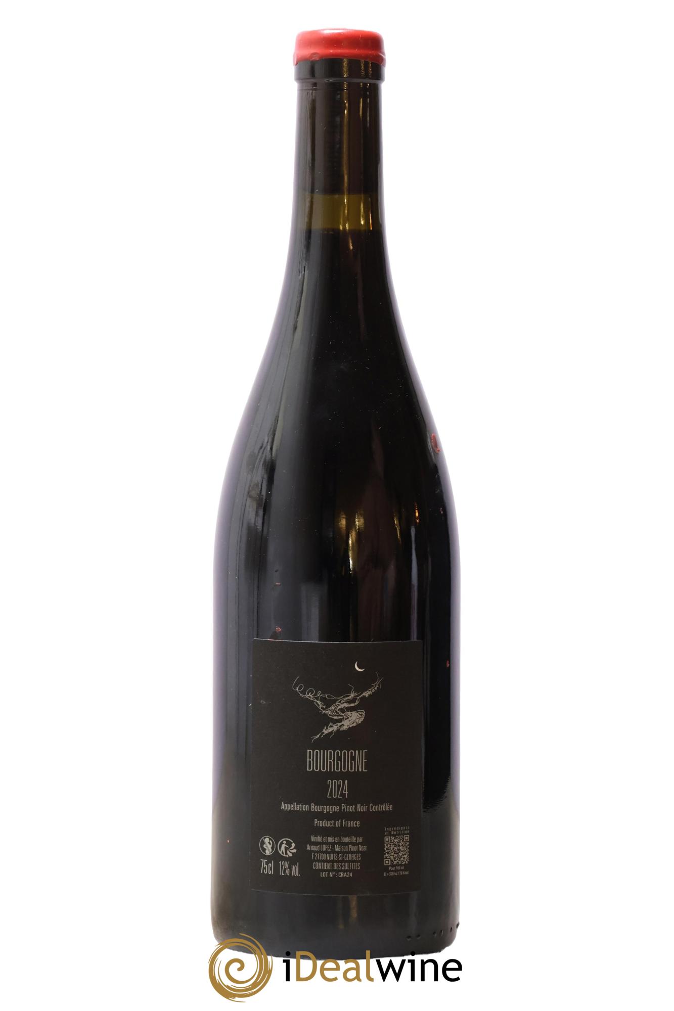 Bourgogne Les Craies Arnaud Lopez 2024 - Lot de 1 bouteille - 1